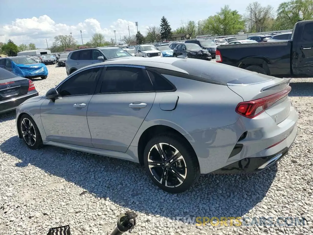 2 fotografías del automóvil dañado 5XXG64J2XRG259238 KIA K5 2024