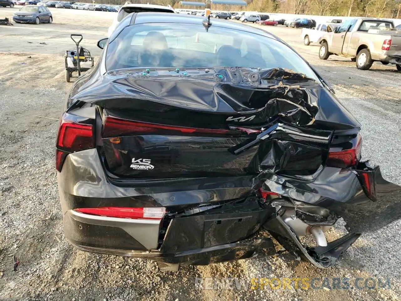 6 fotografías del automóvil dañado KNAG24J77S5285908 KIA K5 2025