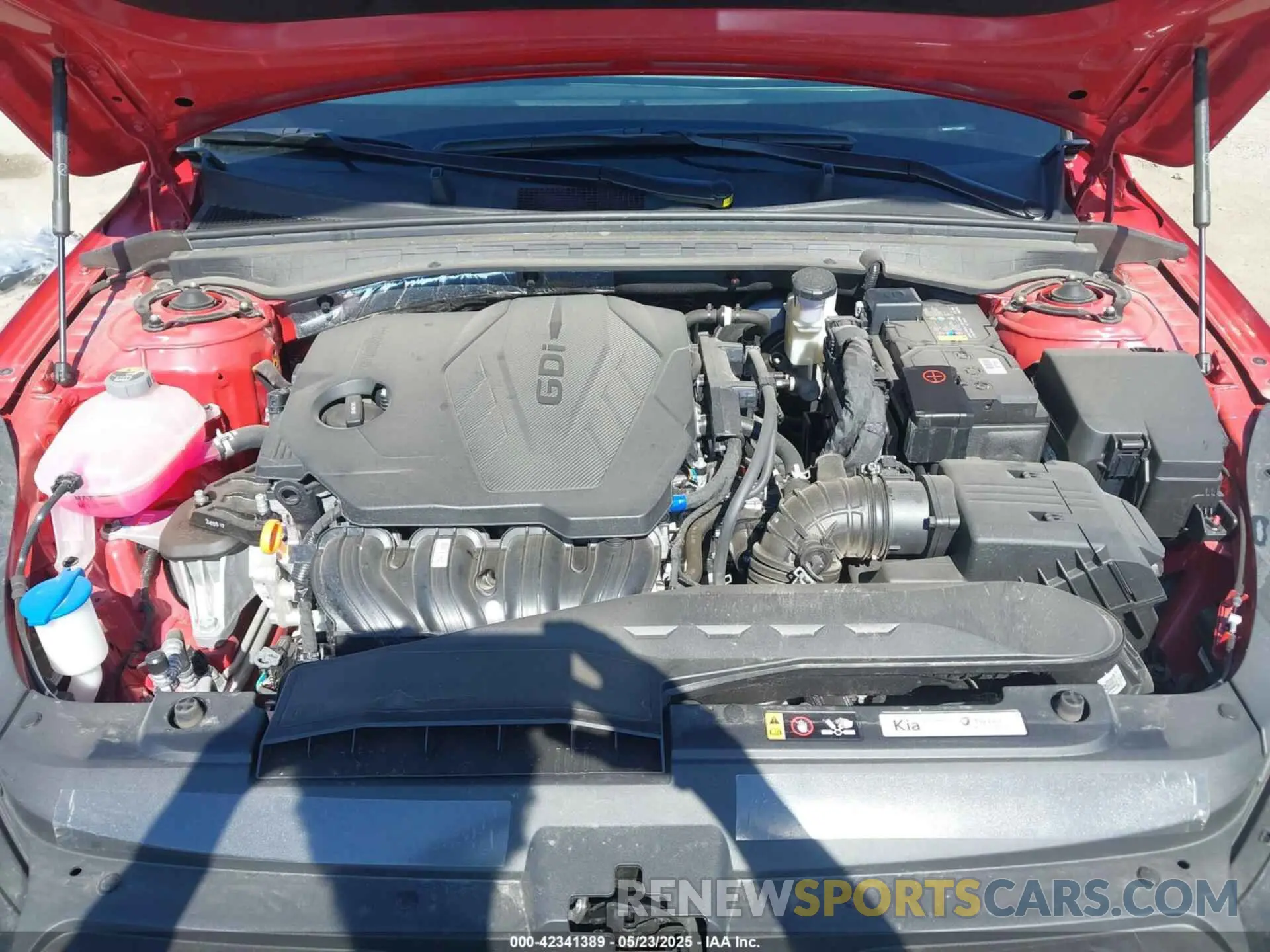 10 fotografías del automóvil dañado KNAG24J77S5289697 KIA K5 2025