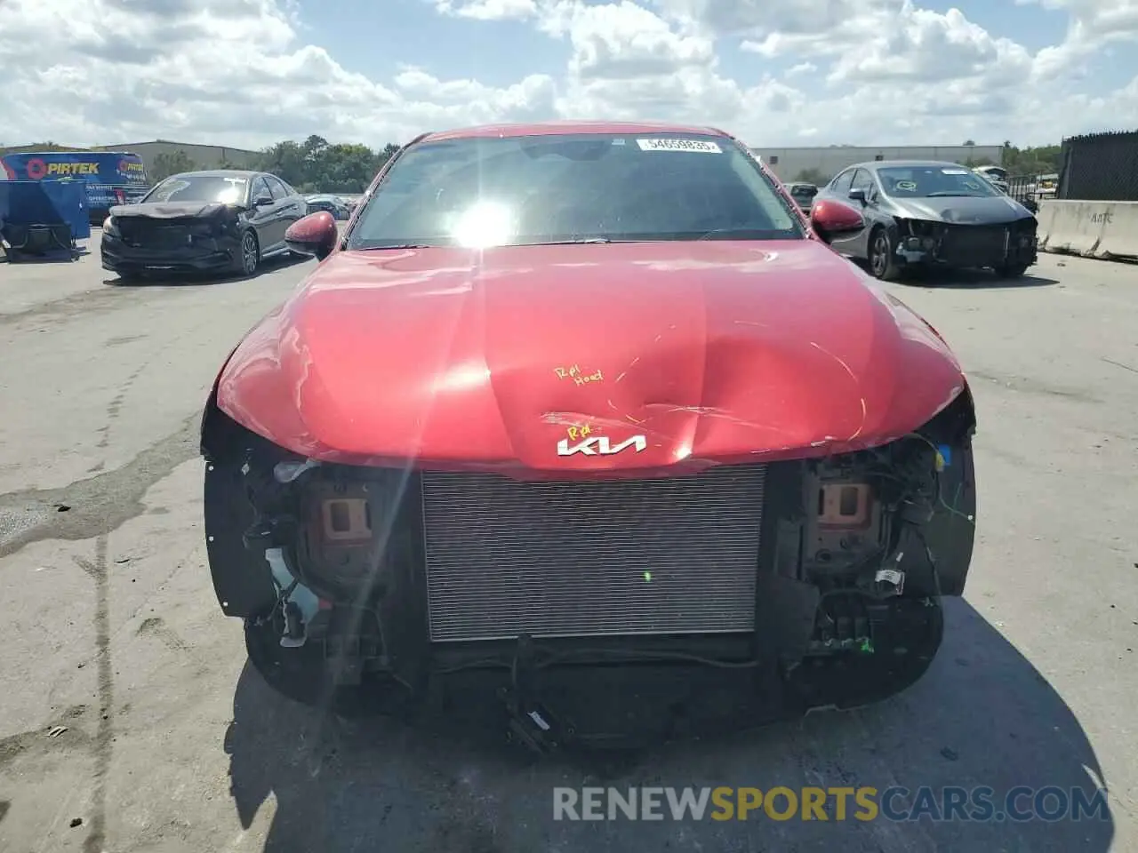 5 fotografías del automóvil dañado KNAG24J78S5286372 KIA K5 2025