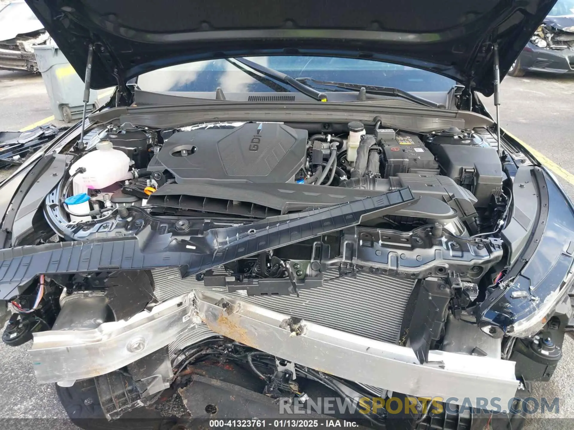 10 fotografías del automóvil dañado KNAG24J79S5331626 KIA K5 2025