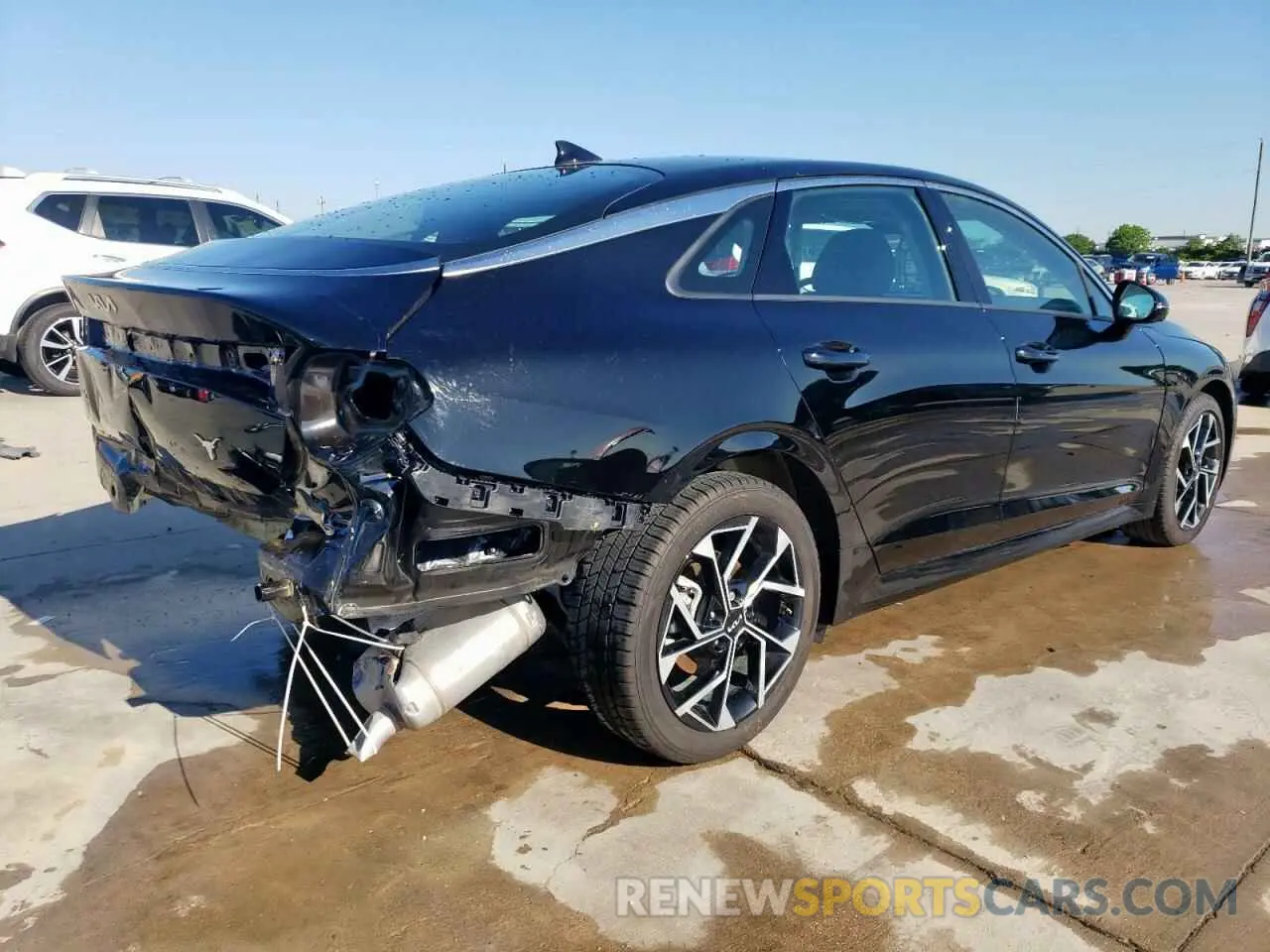 3 fotografías del automóvil dañado KNAG34J71S5273489 KIA K5 2025