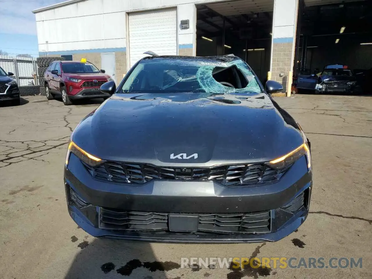 5 fotografías del automóvil dañado KNAG34J79S5269836 KIA K5 2025