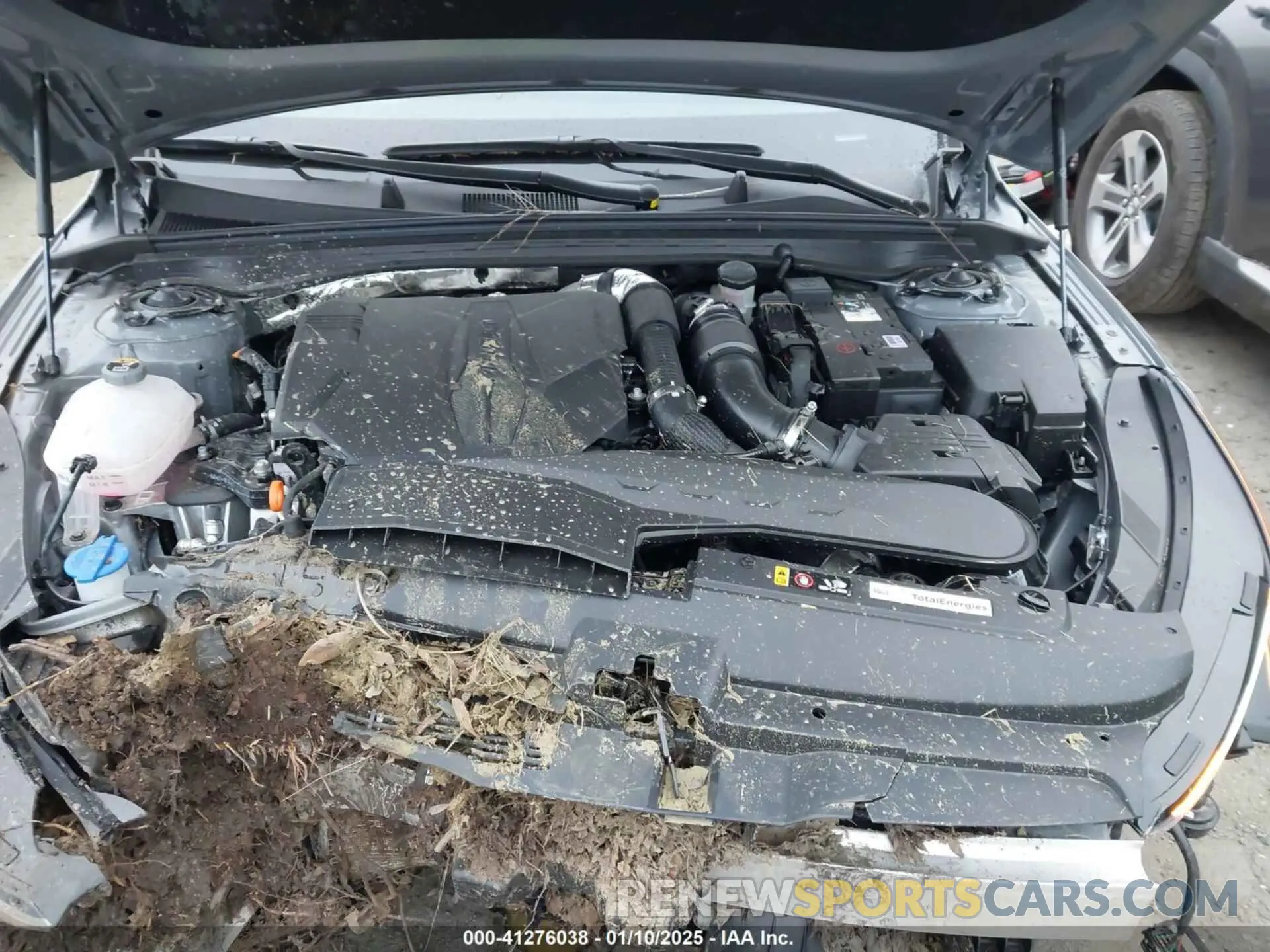 10 fotografías del automóvil dañado KNAG44J85S5333831 KIA K5 2025