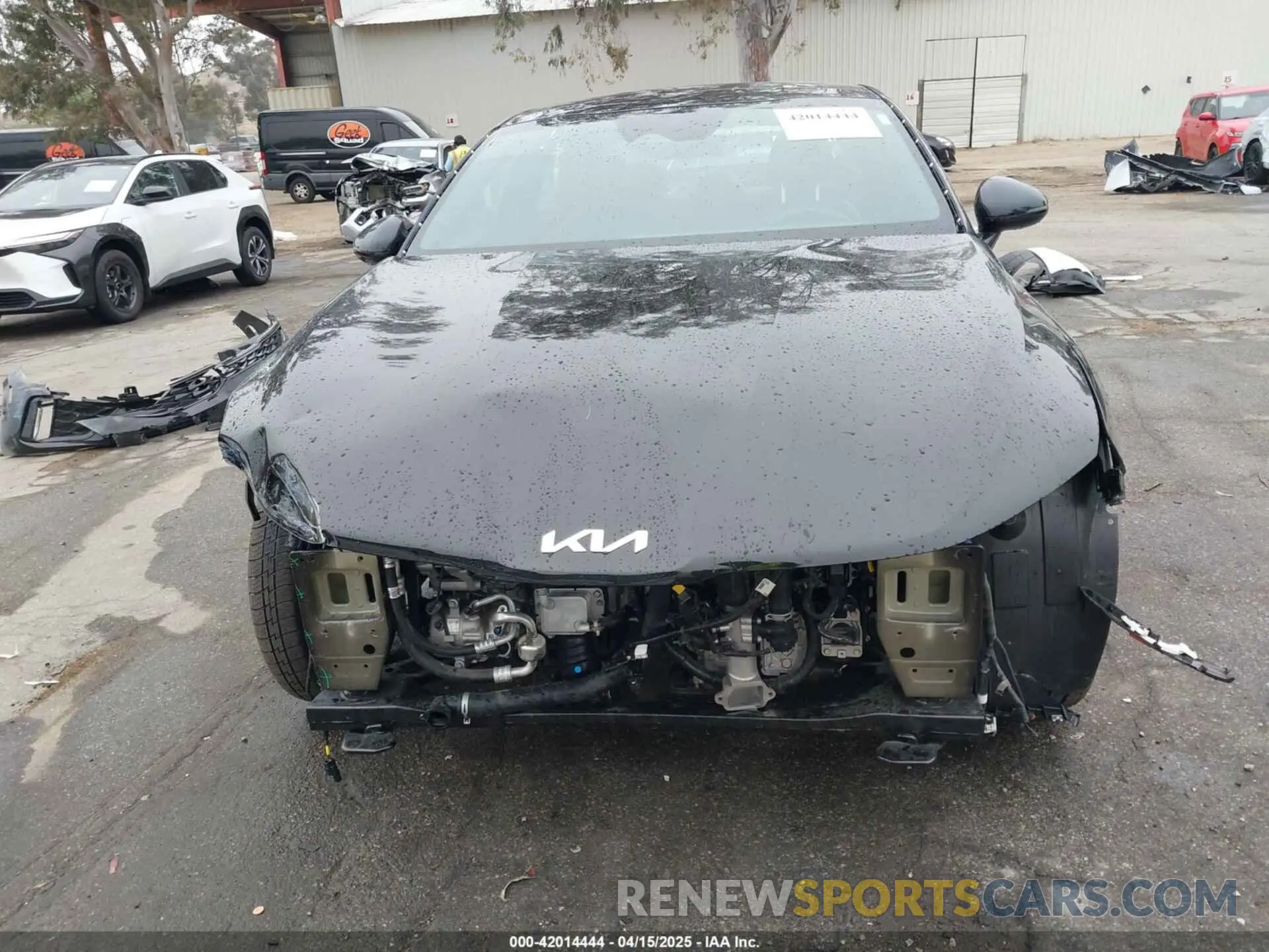 13 fotografías del automóvil dañado KNAG44J86S5321963 KIA K5 2025