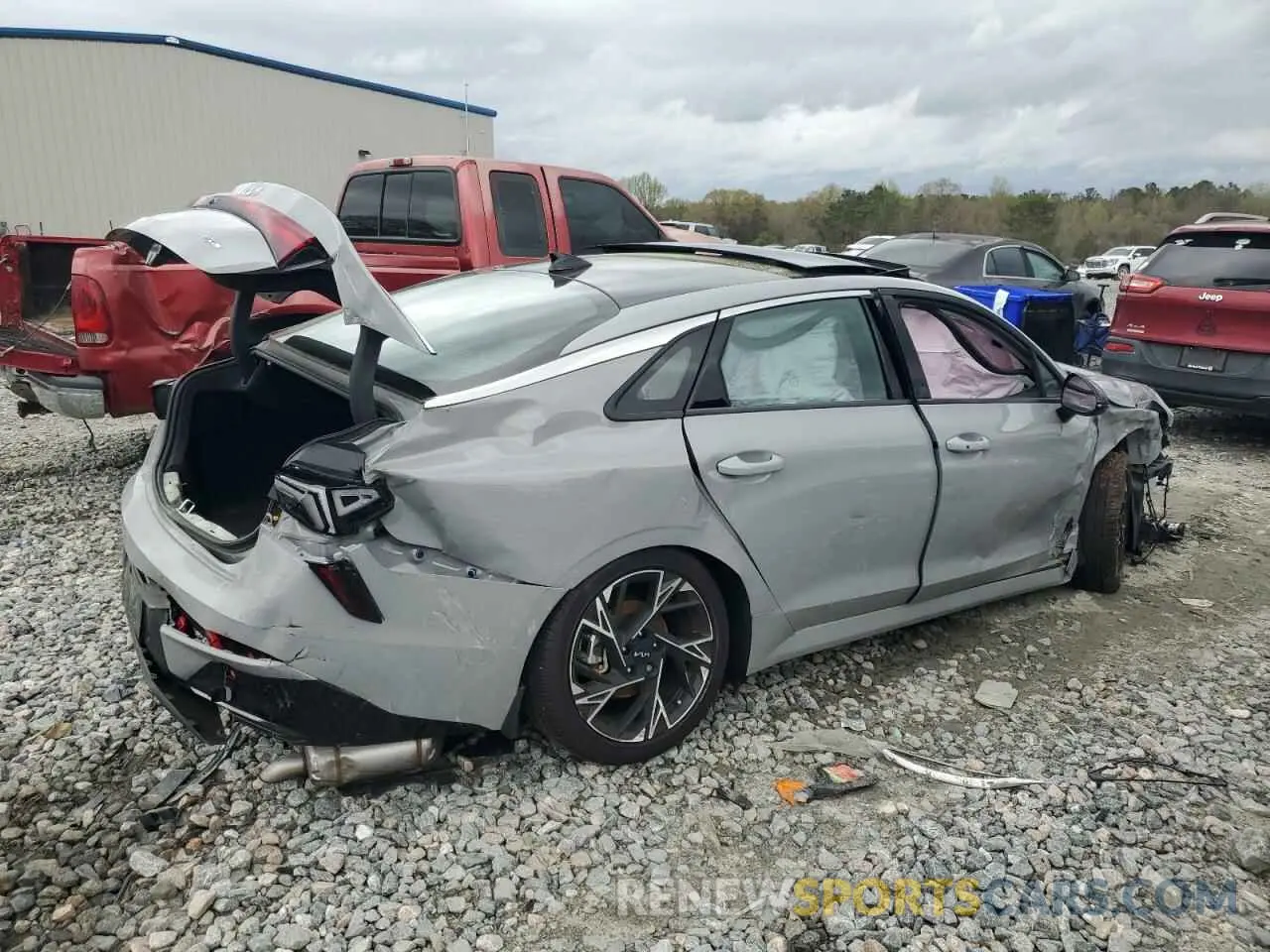 3 fotografías del automóvil dañado KNAG64J70S5276987 KIA K5 2025