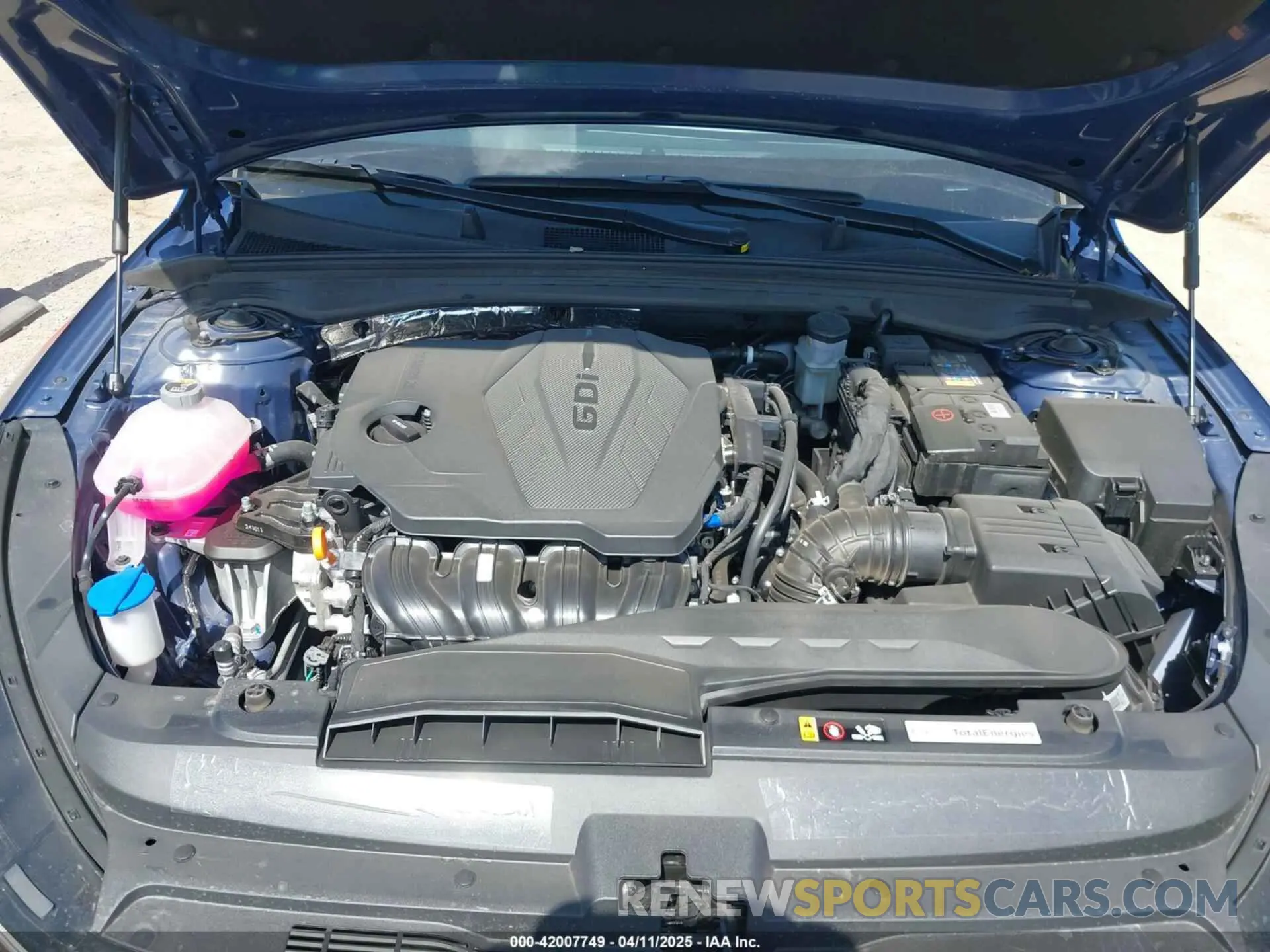 10 fotografías del automóvil dañado KNAG64J71S5337795 KIA K5 2025