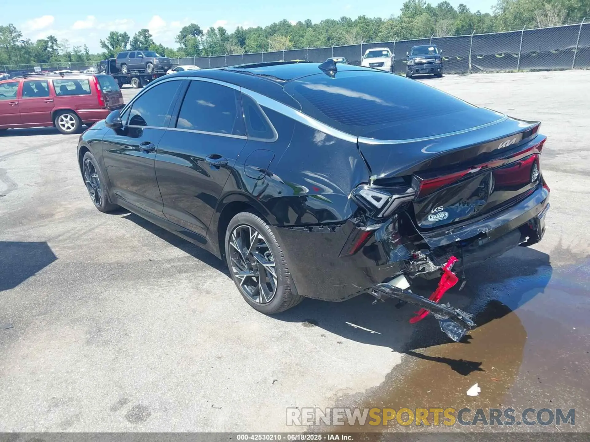 3 fotografías del automóvil dañado KNAG64J72S5286162 KIA K5 2025
