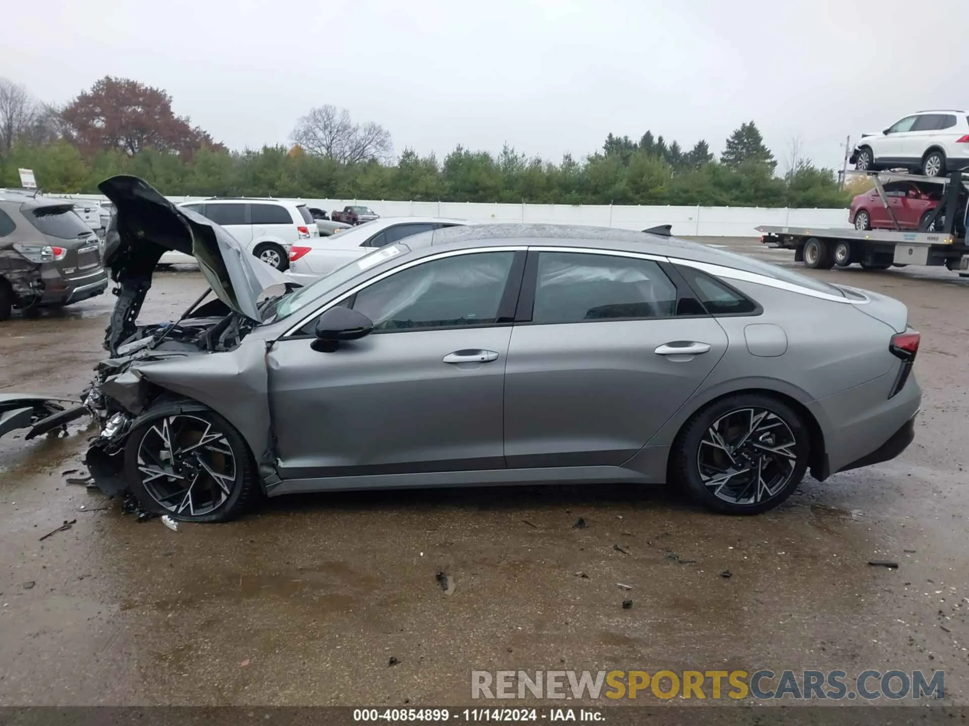 14 fotografías del automóvil dañado KNAG64J72S5293810 KIA K5 2025