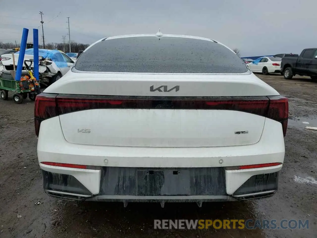 6 fotografías del automóvil dañado KNAG64J72S5296836 KIA K5 2025