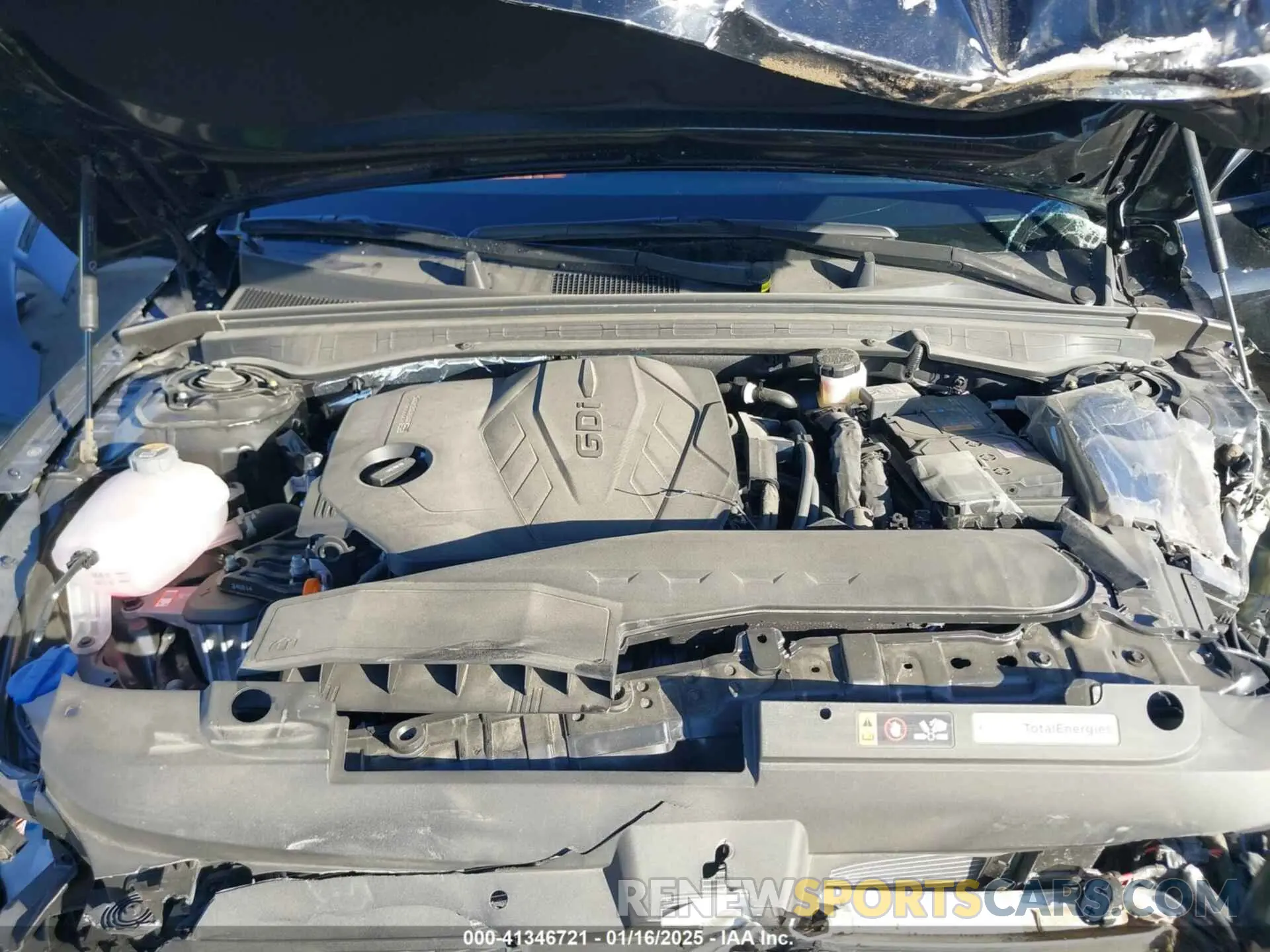 10 fotografías del automóvil dañado KNAG64J72S5323596 KIA K5 2025
