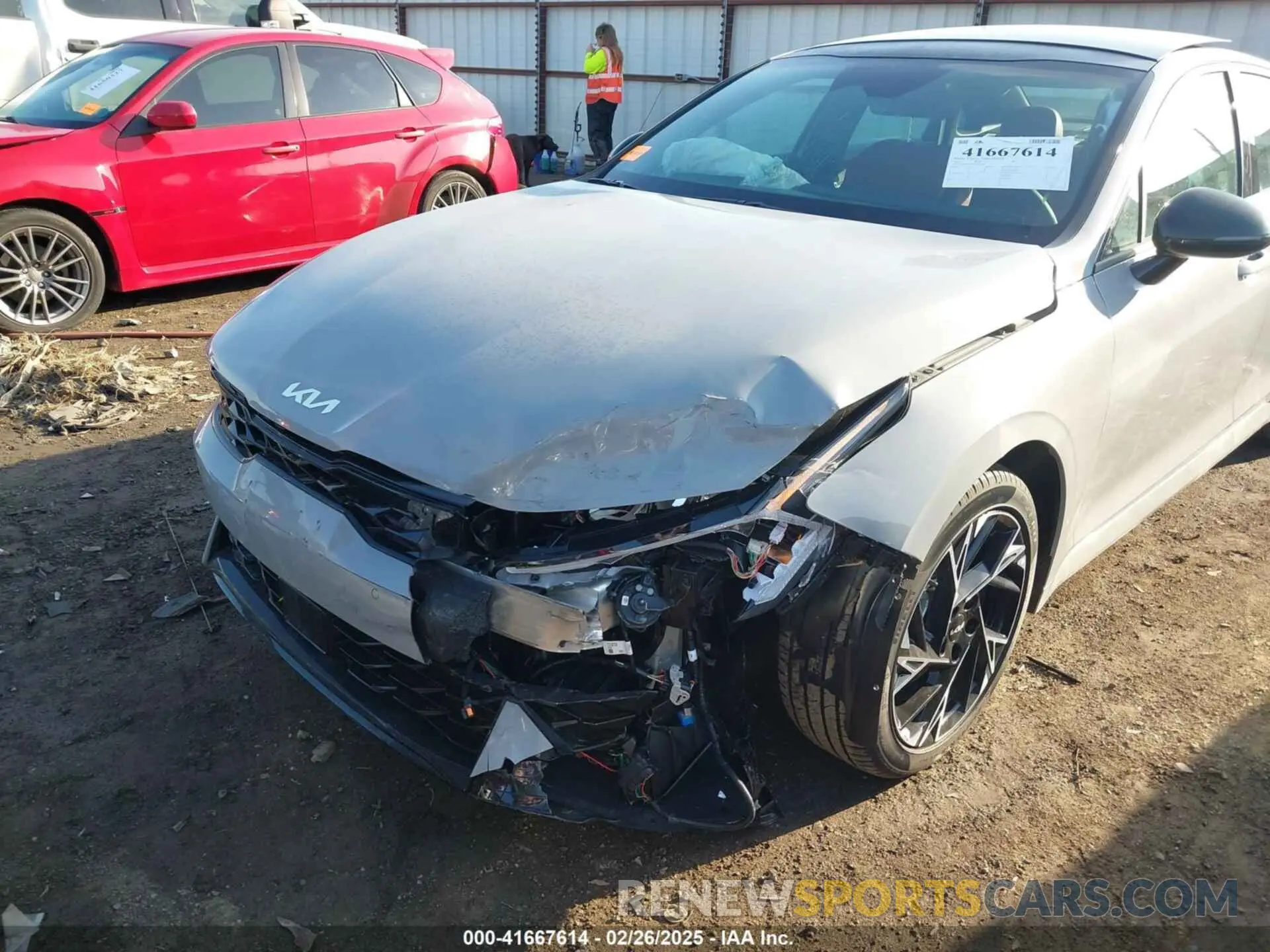 6 fotografías del automóvil dañado KNAG64J72S5334971 KIA K5 2025