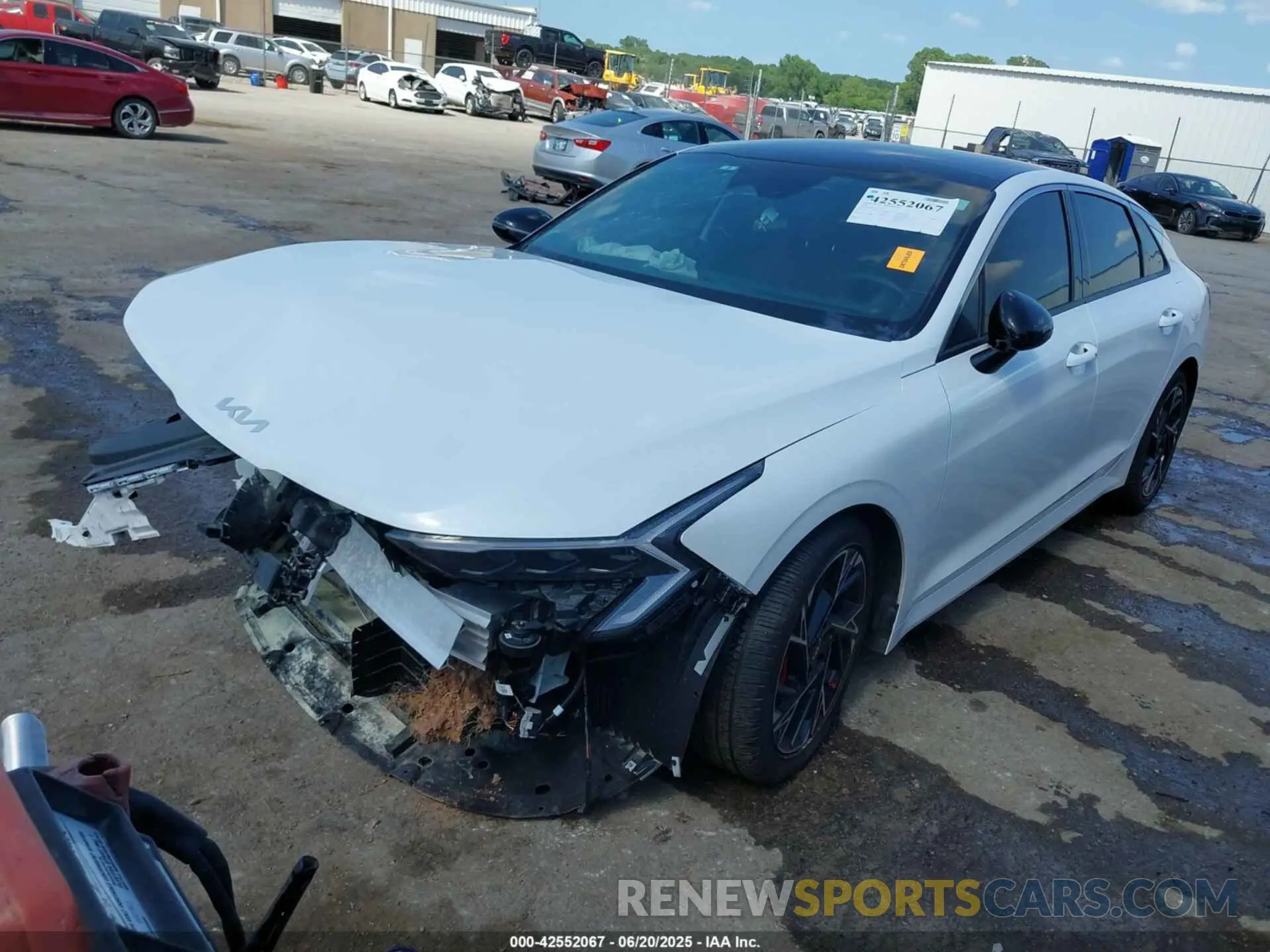 2 fotografías del automóvil dañado KNAG64J73S5291726 KIA K5 2025