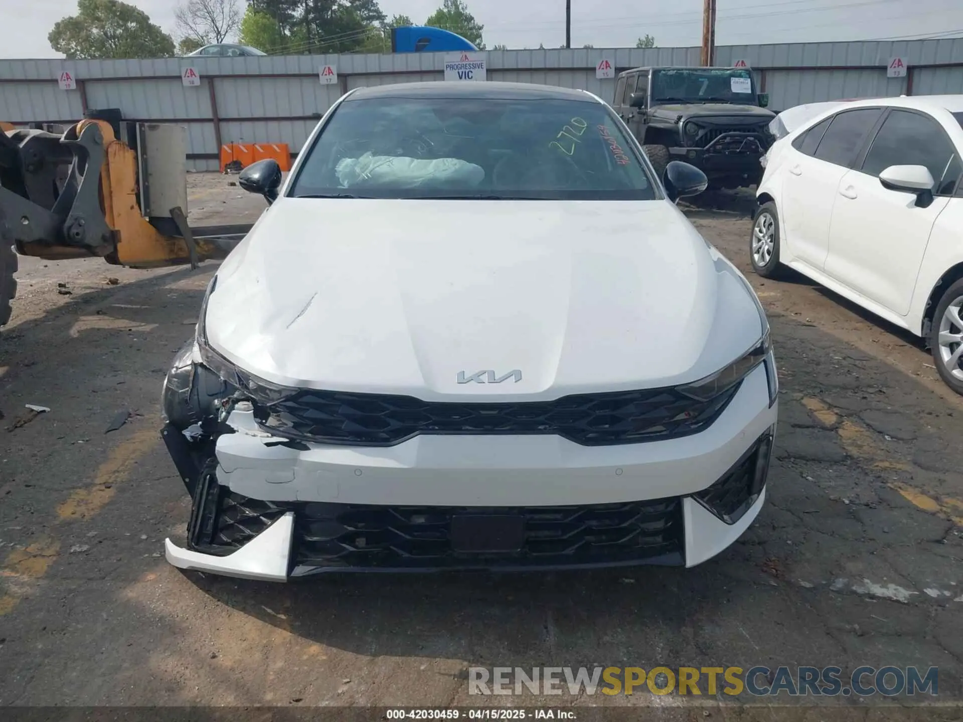 11 fotografías del automóvil dañado KNAG64J74S5302720 KIA K5 2025