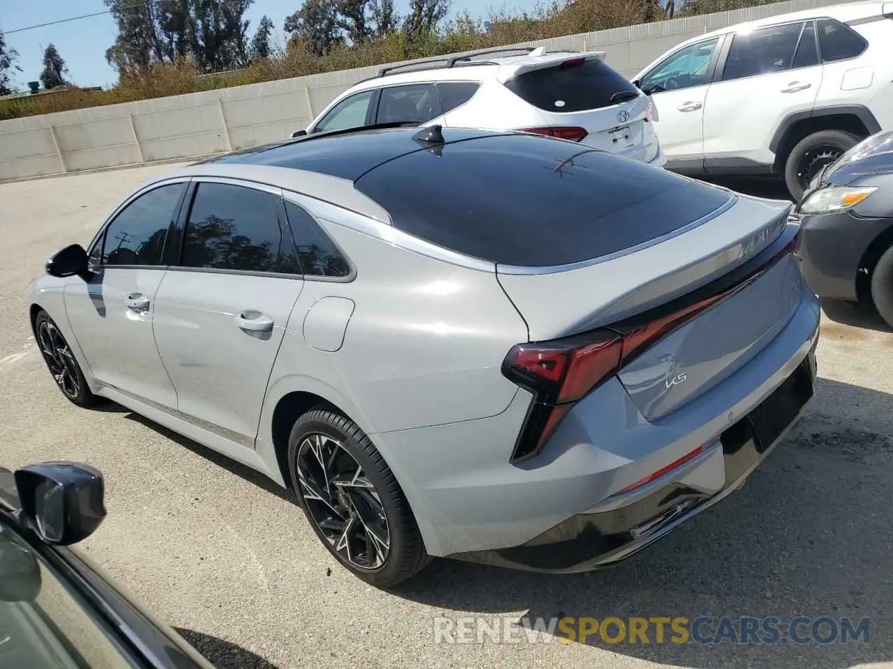2 fotografías del automóvil dañado KNAG64J74S5320523 KIA K5 2025