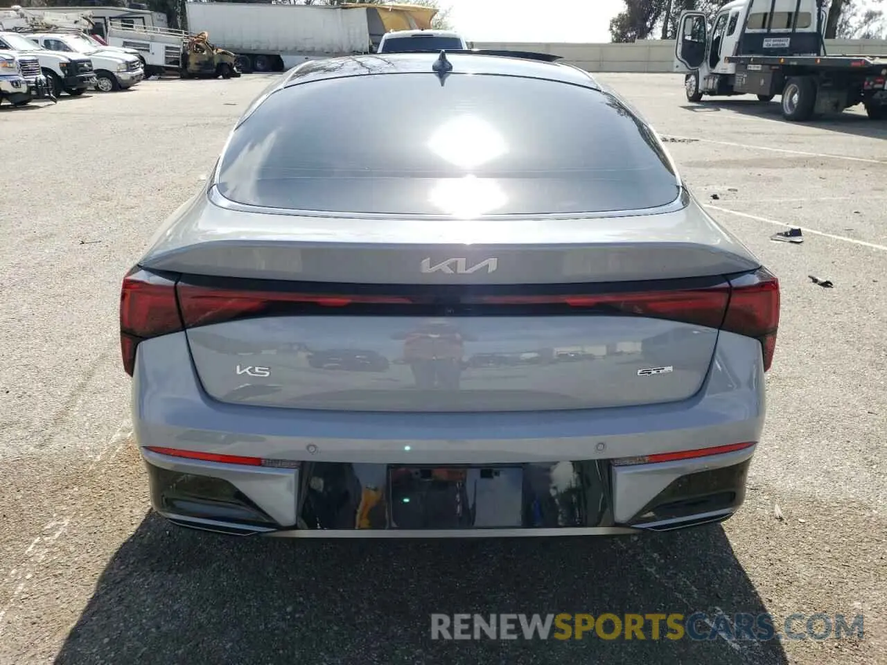 6 fotografías del automóvil dañado KNAG64J74S5320523 KIA K5 2025