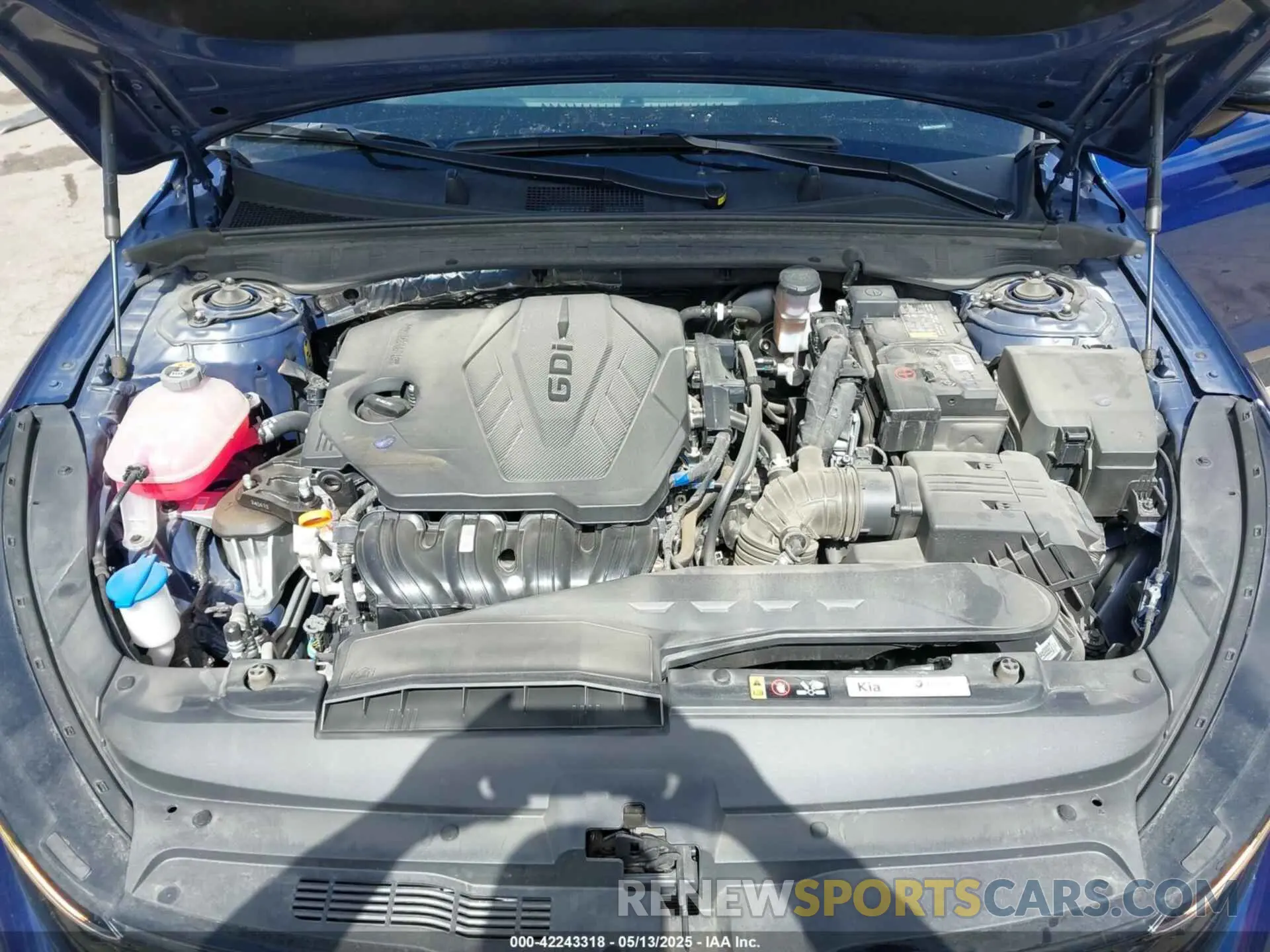 10 fotografías del automóvil dañado KNAG64J75S5299455 KIA K5 2025