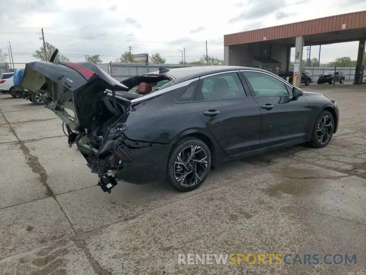 3 fotografías del automóvil dañado KNAG64J75S5308798 KIA K5 2025
