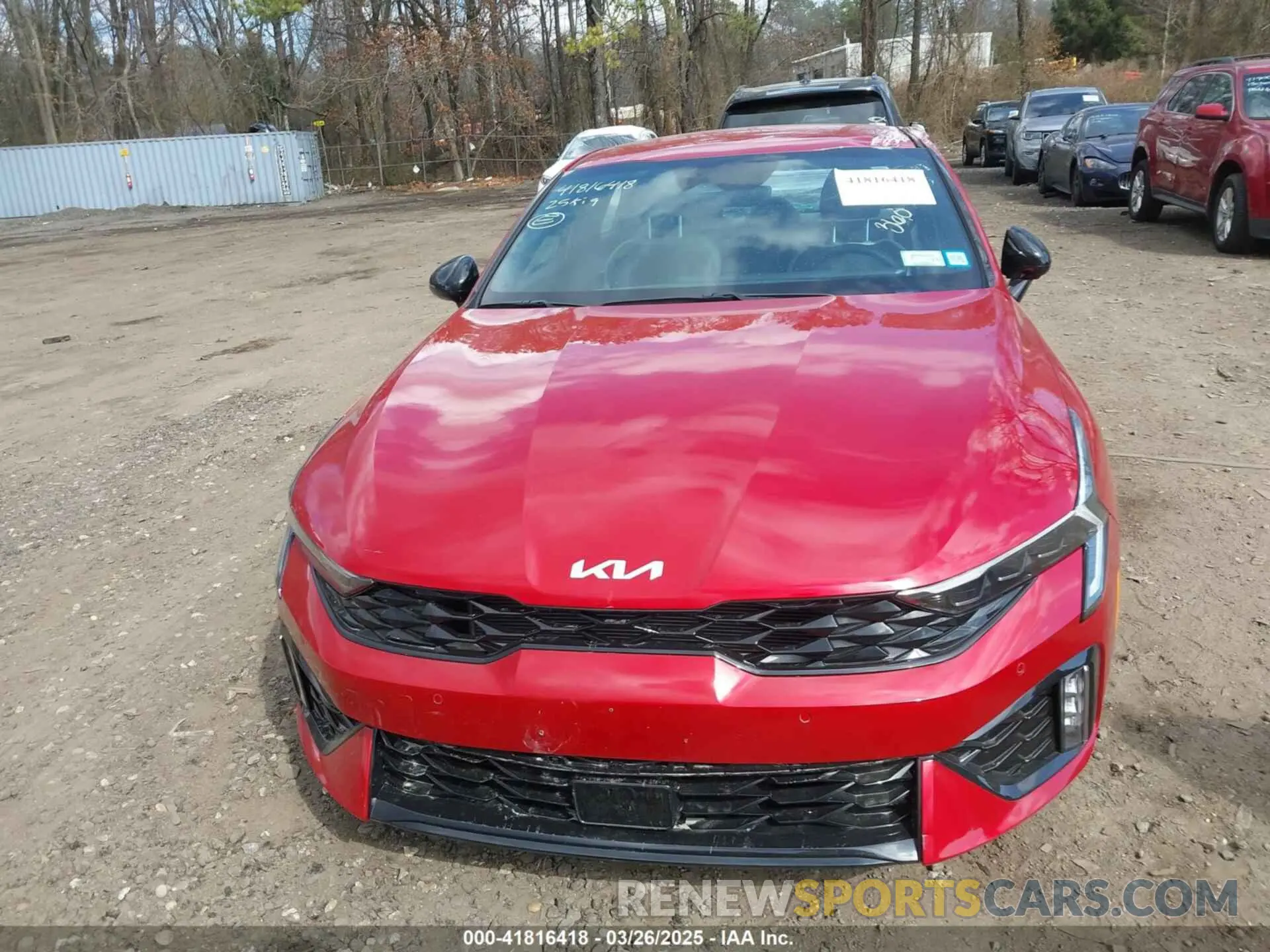 12 fotografías del automóvil dañado KNAG64J76S5274449 KIA K5 2025