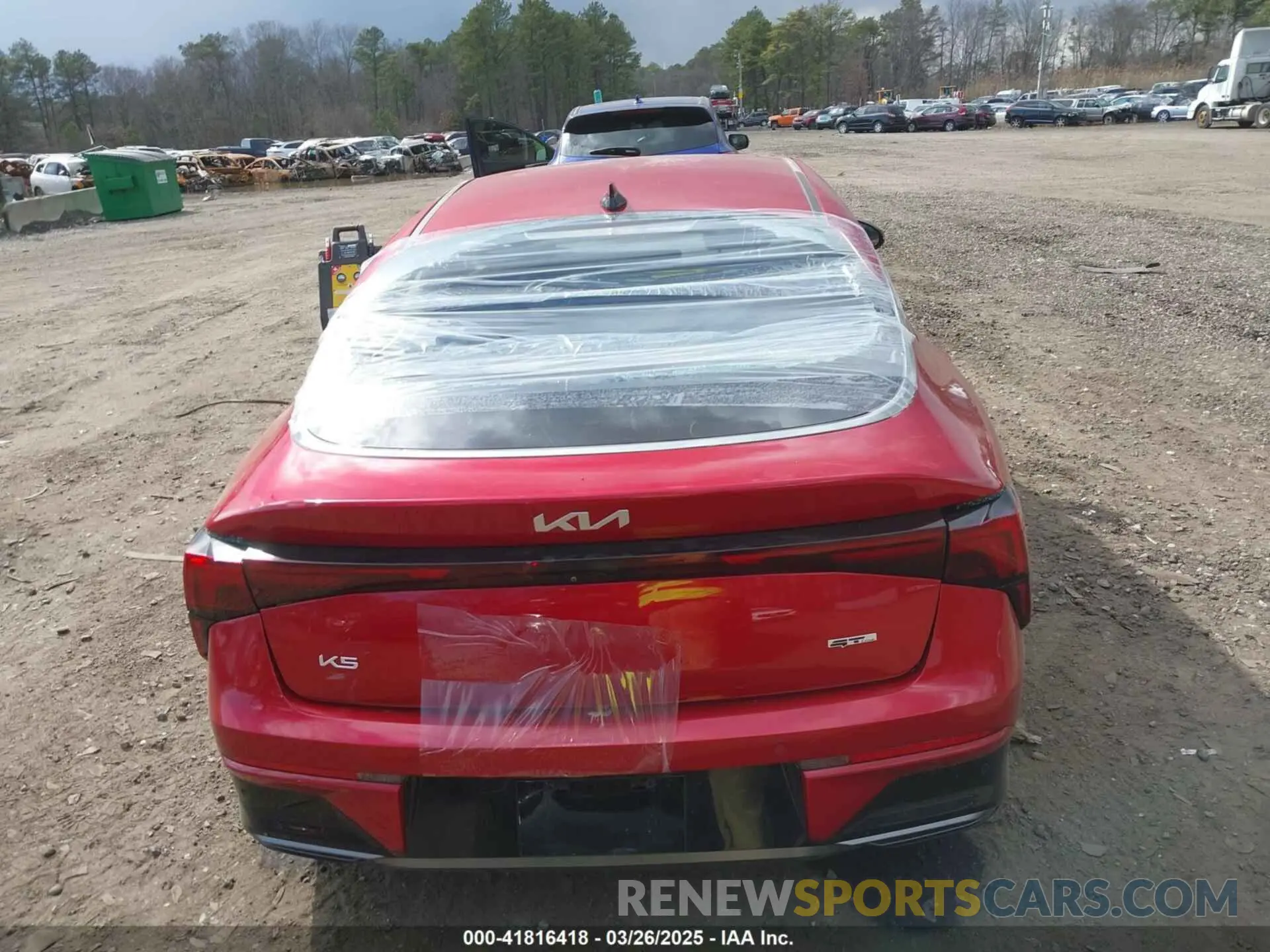 16 fotografías del automóvil dañado KNAG64J76S5274449 KIA K5 2025