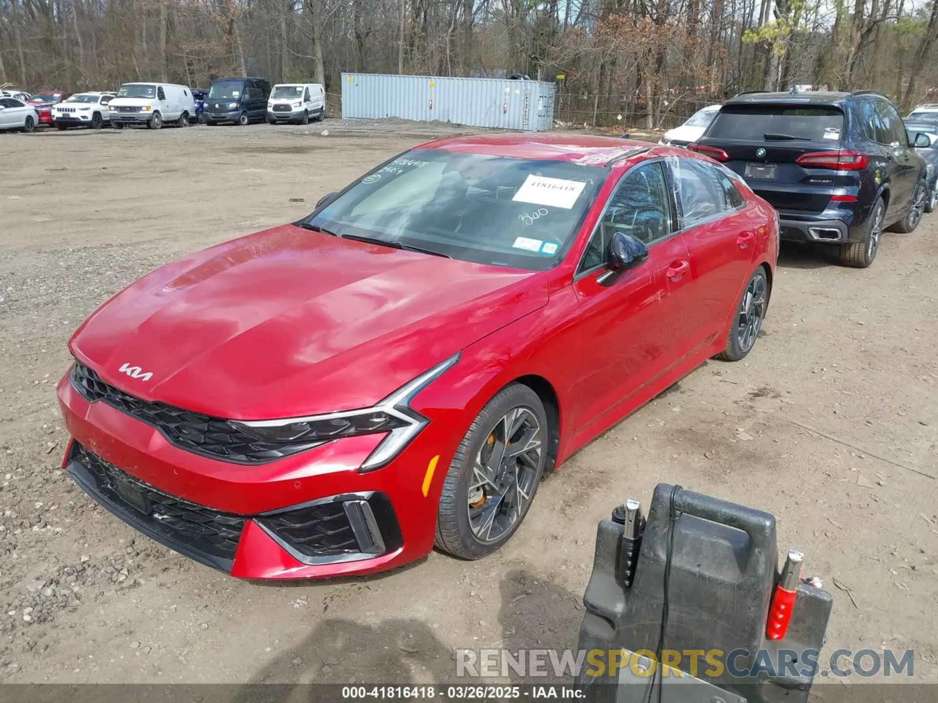 2 fotografías del automóvil dañado KNAG64J76S5274449 KIA K5 2025