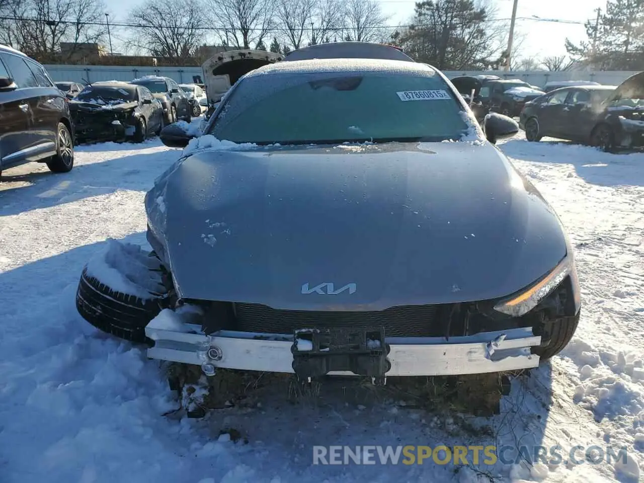 5 fotografías del automóvil dañado KNAG64J76S5276931 KIA K5 2025