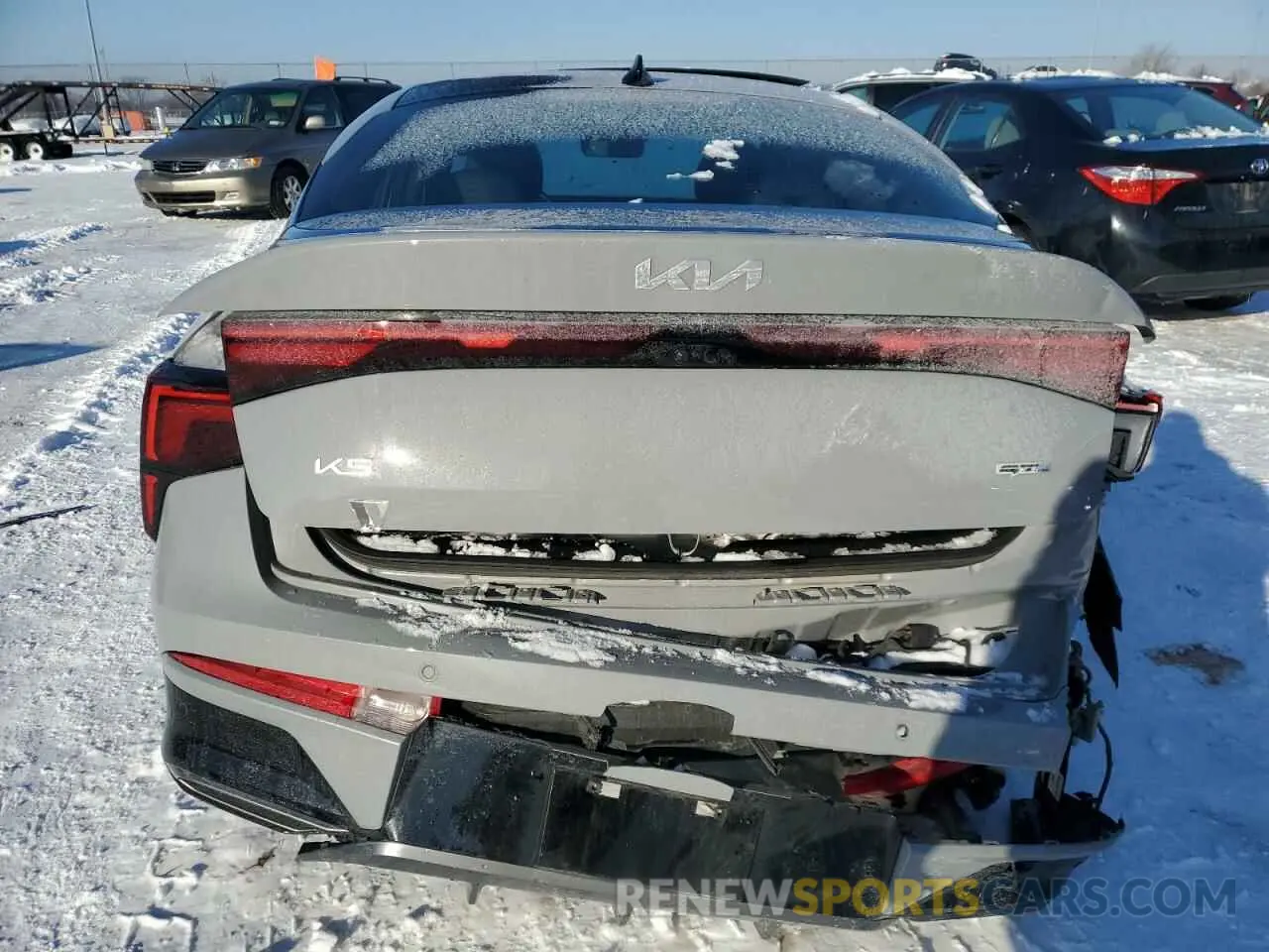 6 fotografías del automóvil dañado KNAG64J76S5276931 KIA K5 2025