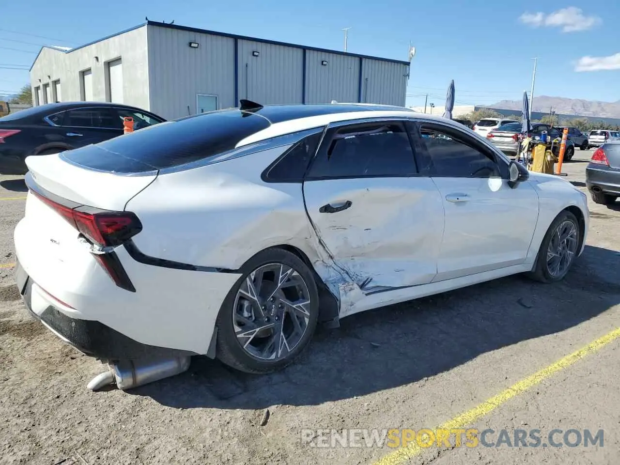 3 fotografías del automóvil dañado KNAG64J77S5306454 KIA K5 2025