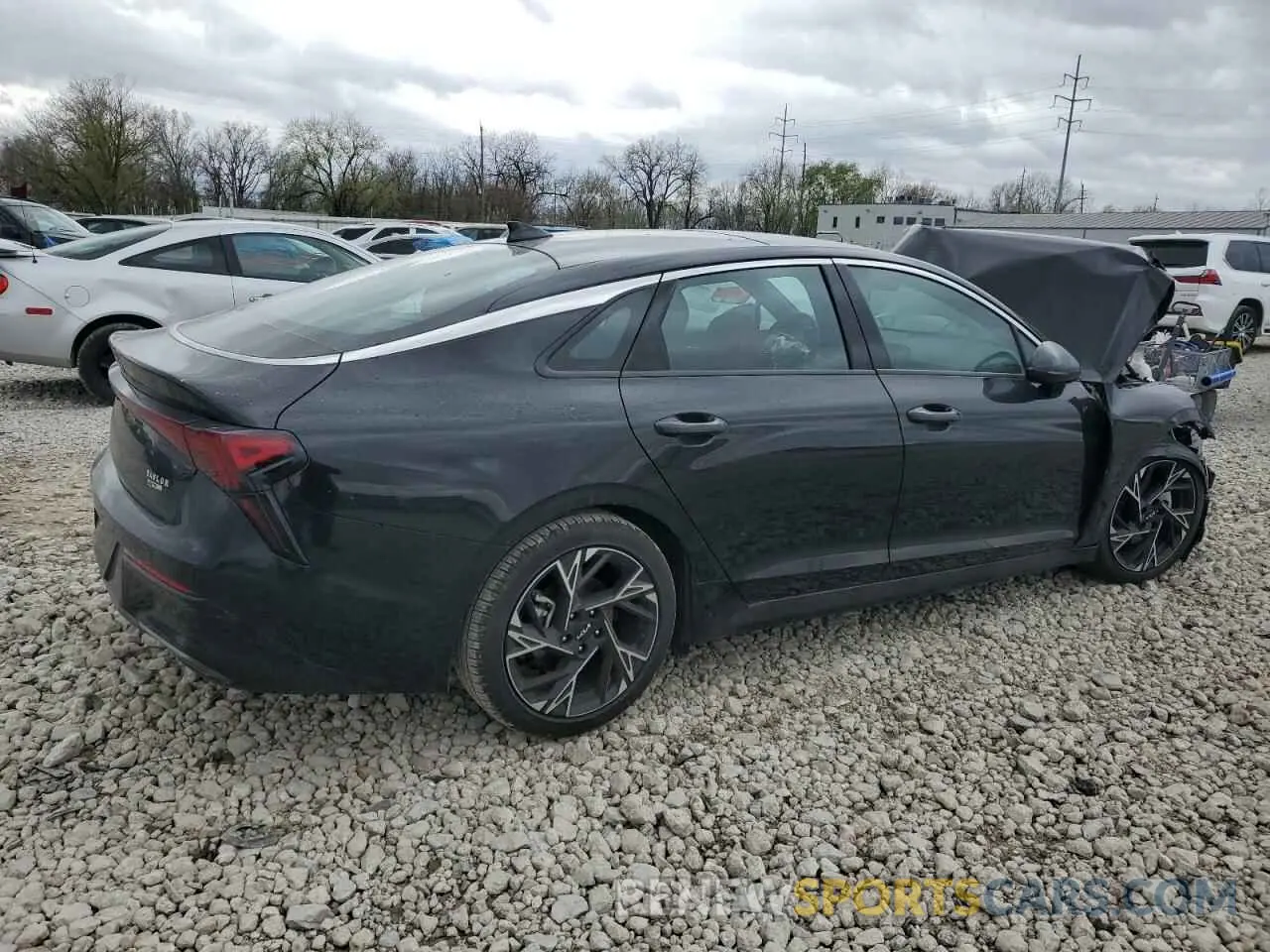3 fotografías del automóvil dañado KNAG64J78S5310271 KIA K5 2025