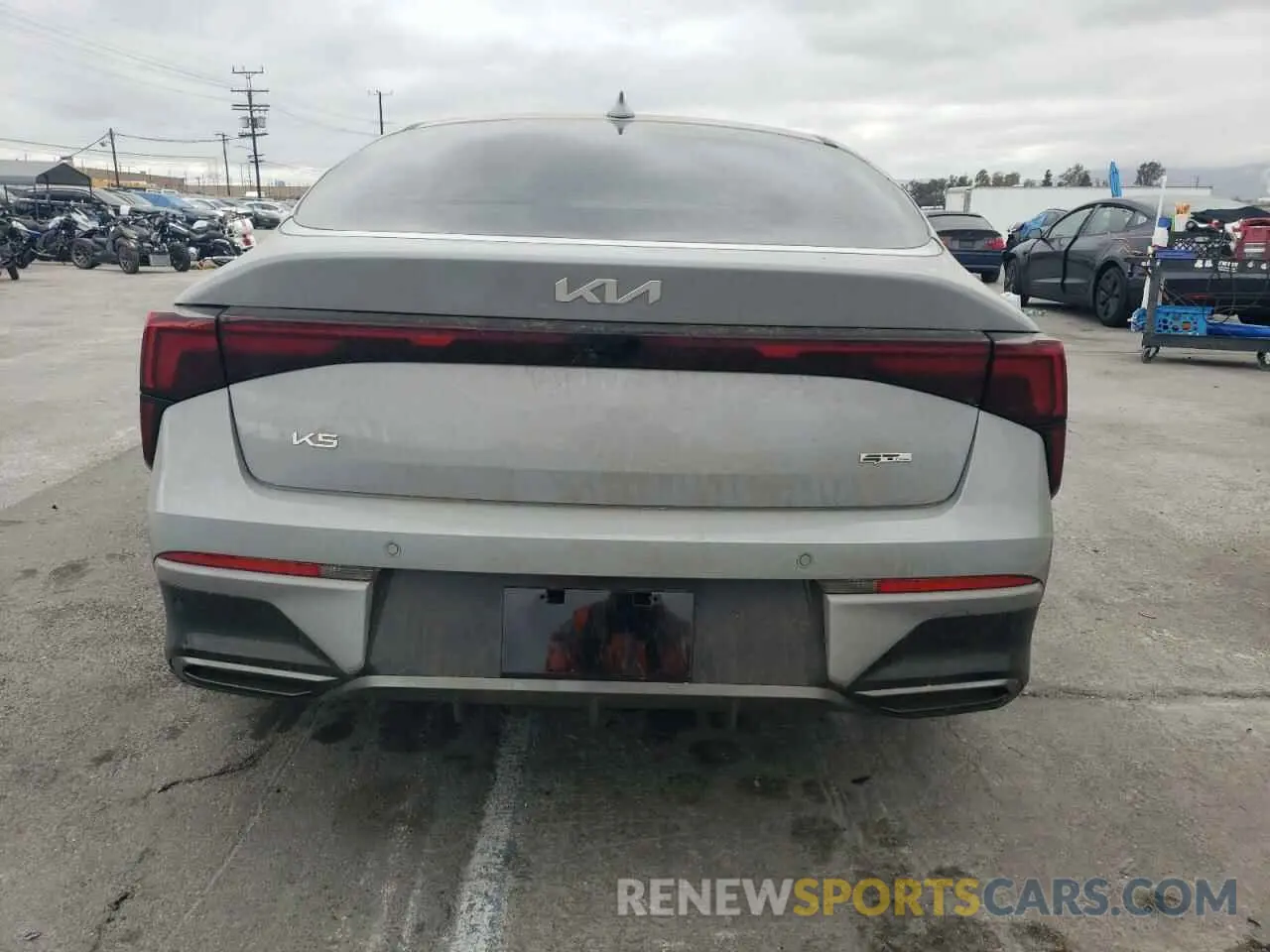 6 fotografías del automóvil dañado KNAG64J78S5311582 KIA K5 2025