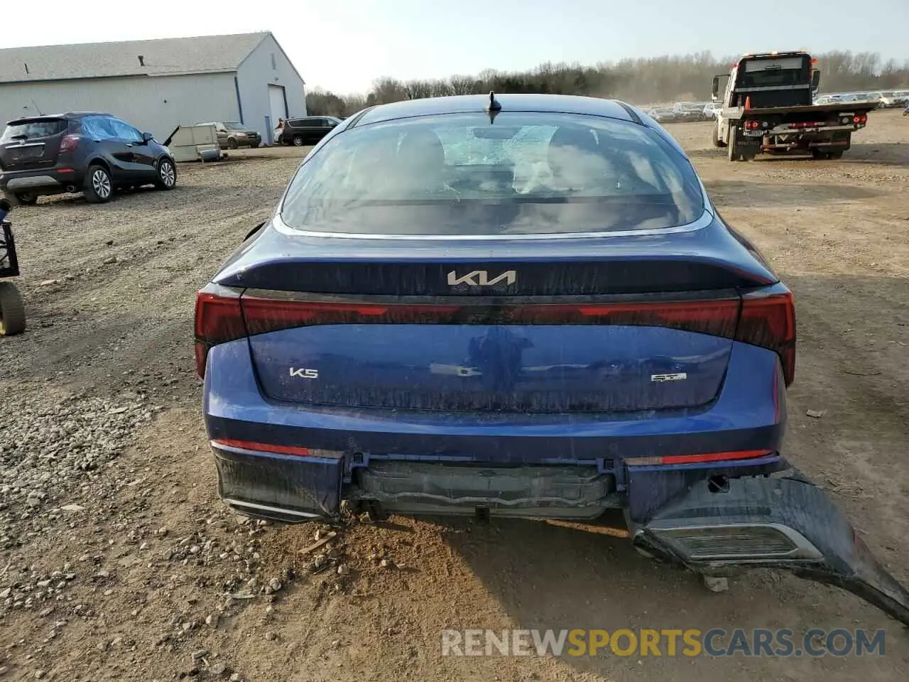 6 fotografías del automóvil dañado KNAG64J78S5322341 KIA K5 2025