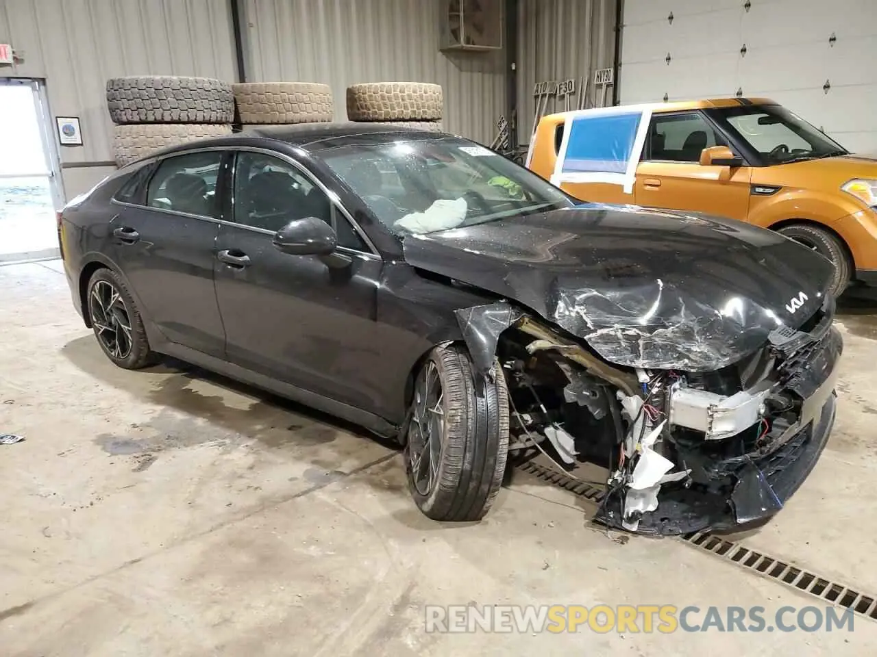 4 fotografías del automóvil dañado KNAG64J78S5328088 KIA K5 2025