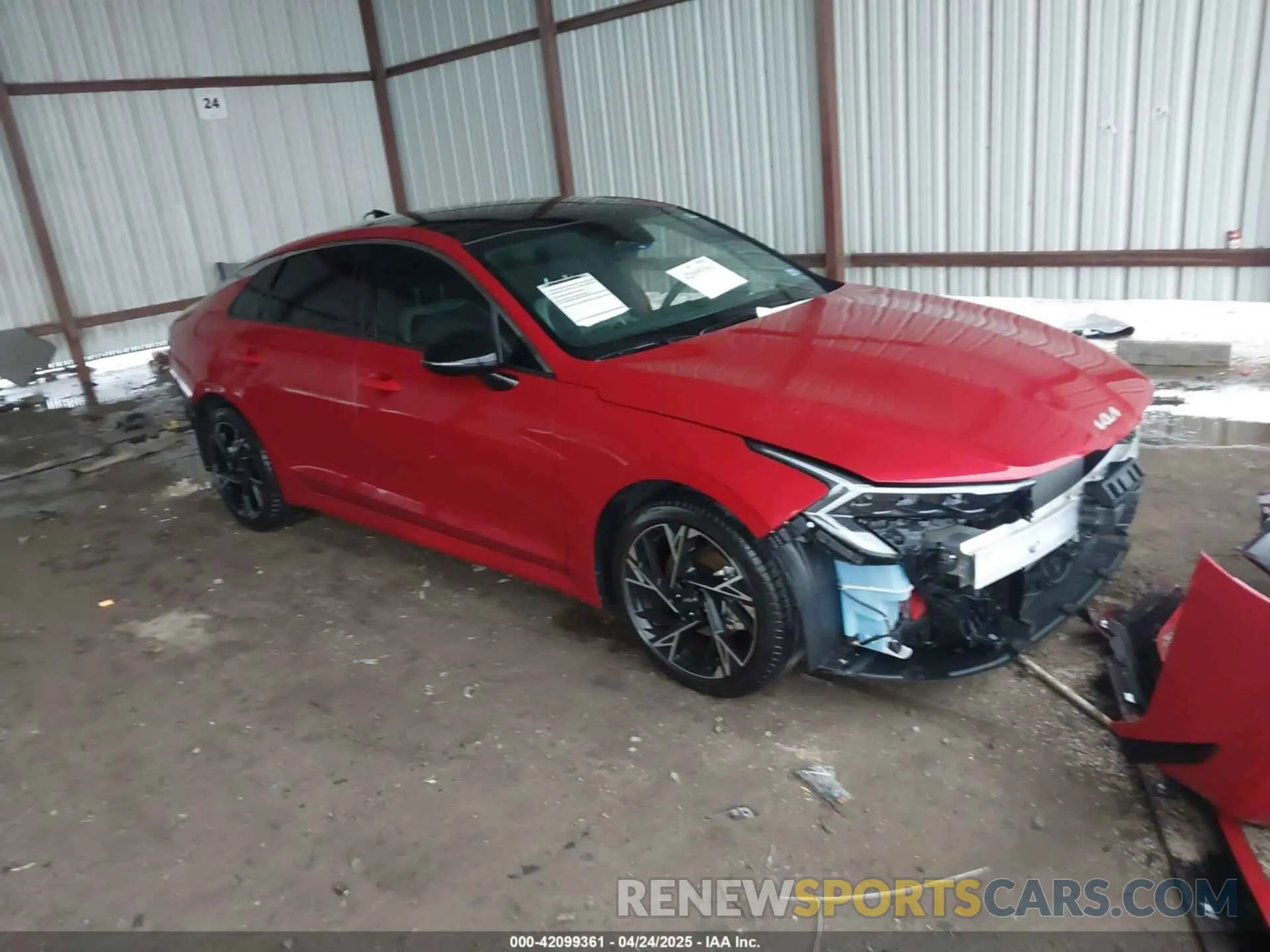 1 fotografías del automóvil dañado KNAG64J79S5271500 KIA K5 2025