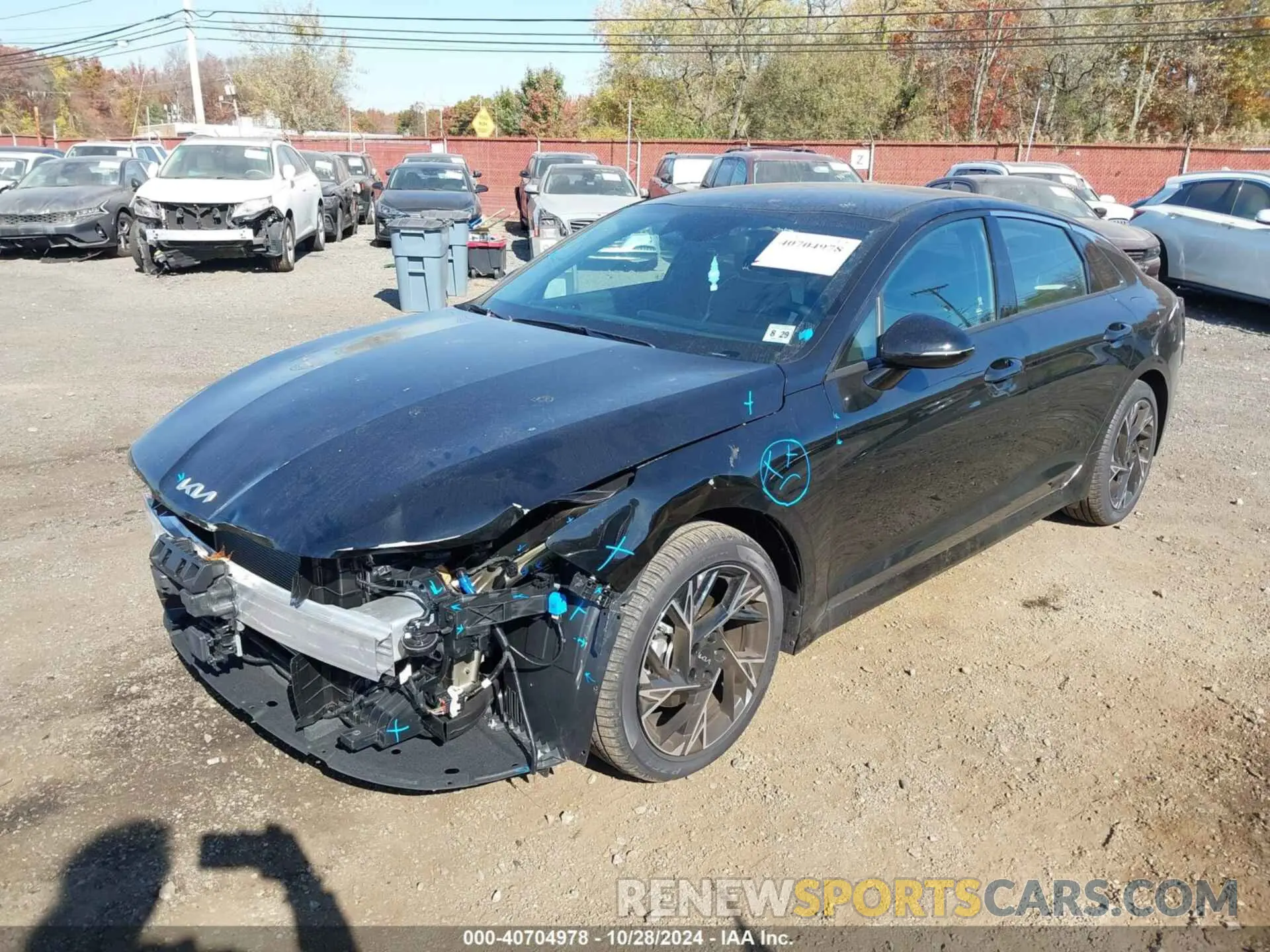 2 fotografías del automóvil dañado KNAG64J79S5296283 KIA K5 2025