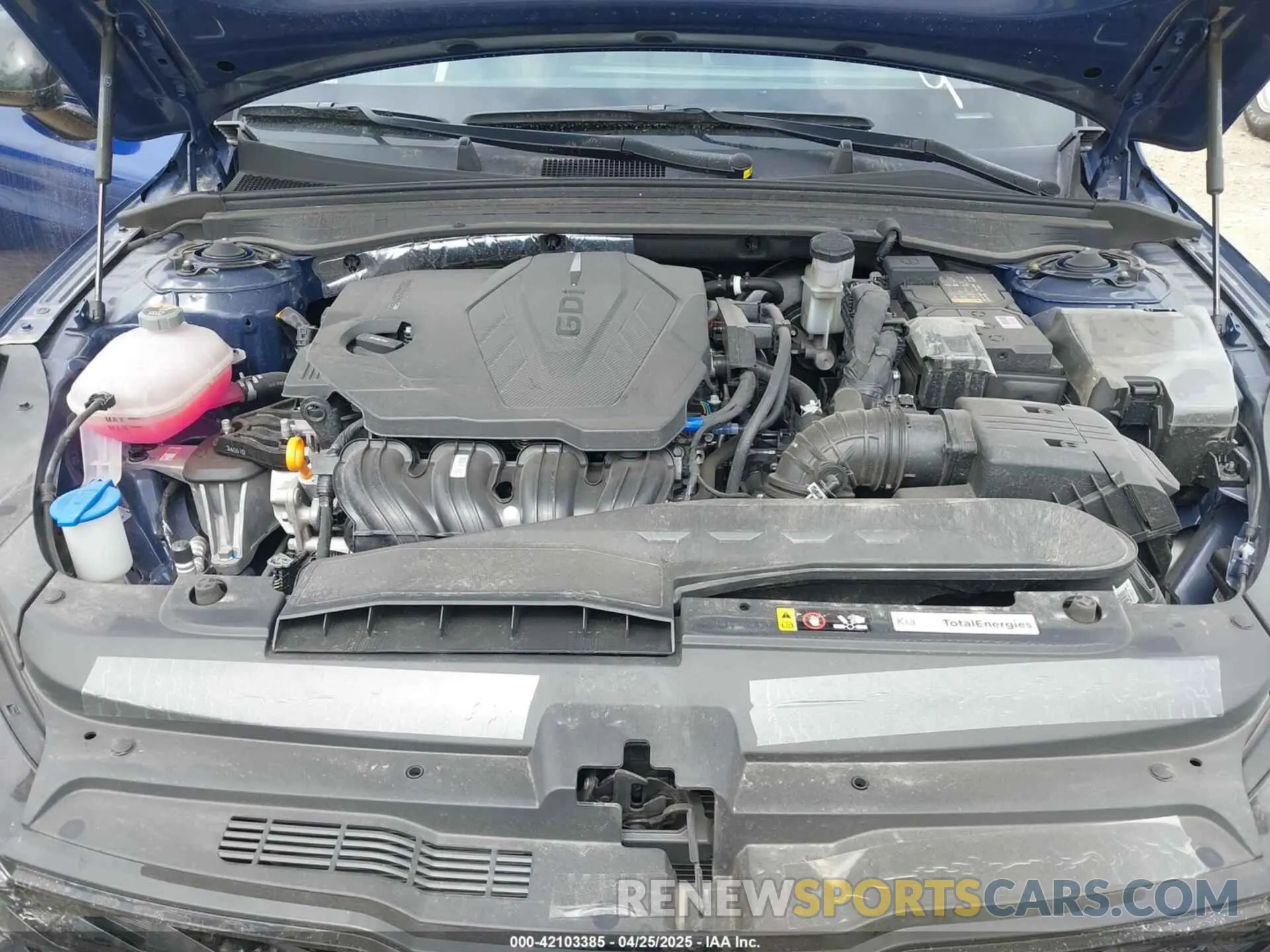 10 fotografías del automóvil dañado KNAG64J79S5299894 KIA K5 2025