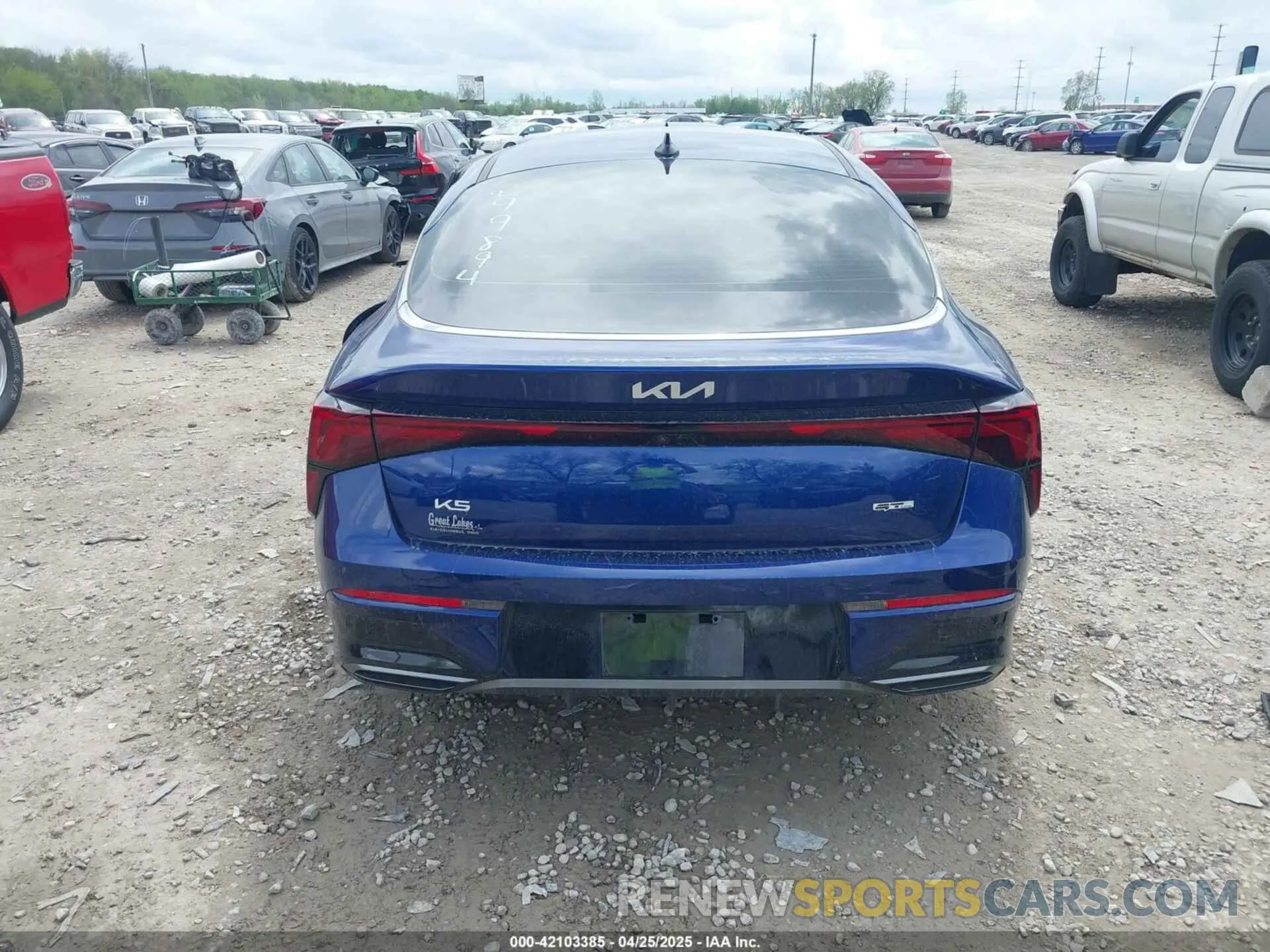 16 fotografías del automóvil dañado KNAG64J79S5299894 KIA K5 2025
