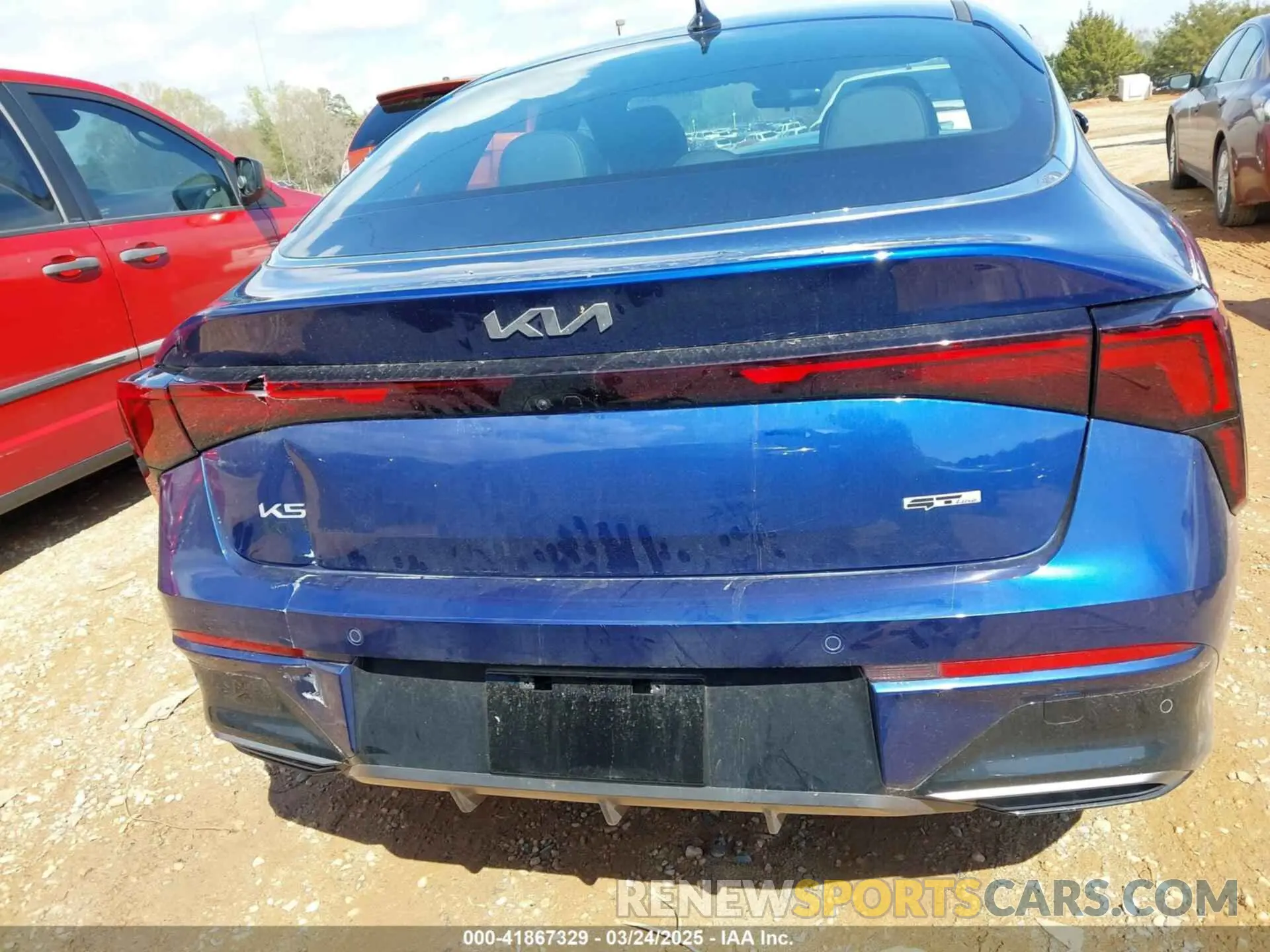 16 fotografías del automóvil dañado KNAG64J7XS5281369 KIA K5 2025