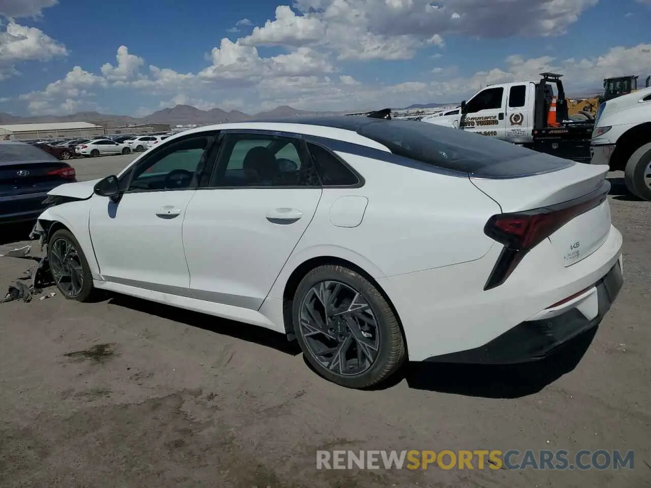 2 fotografías del automóvil dañado KNAG64J7XS5283218 KIA K5 2025