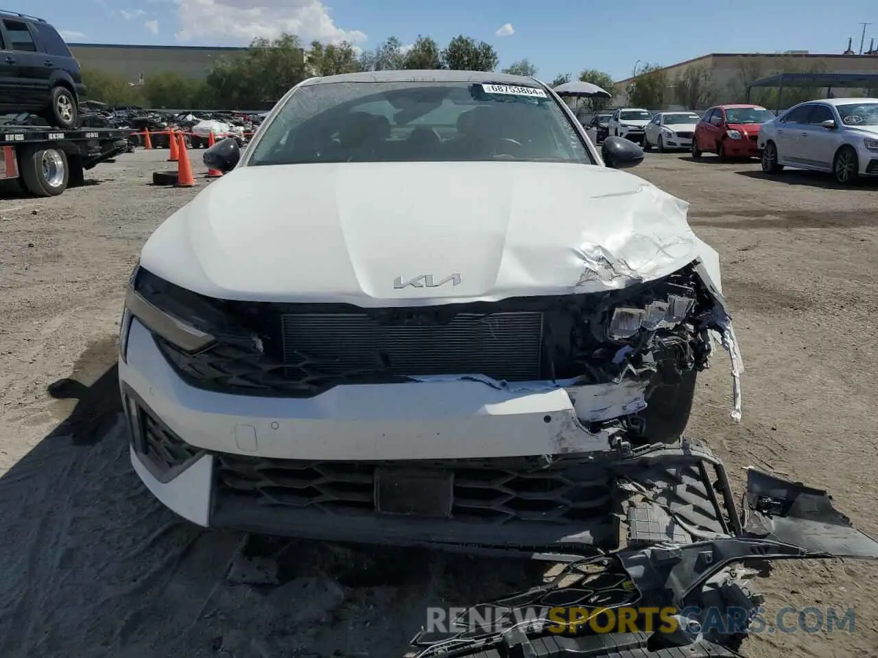5 fotografías del automóvil dañado KNAG64J7XS5283218 KIA K5 2025