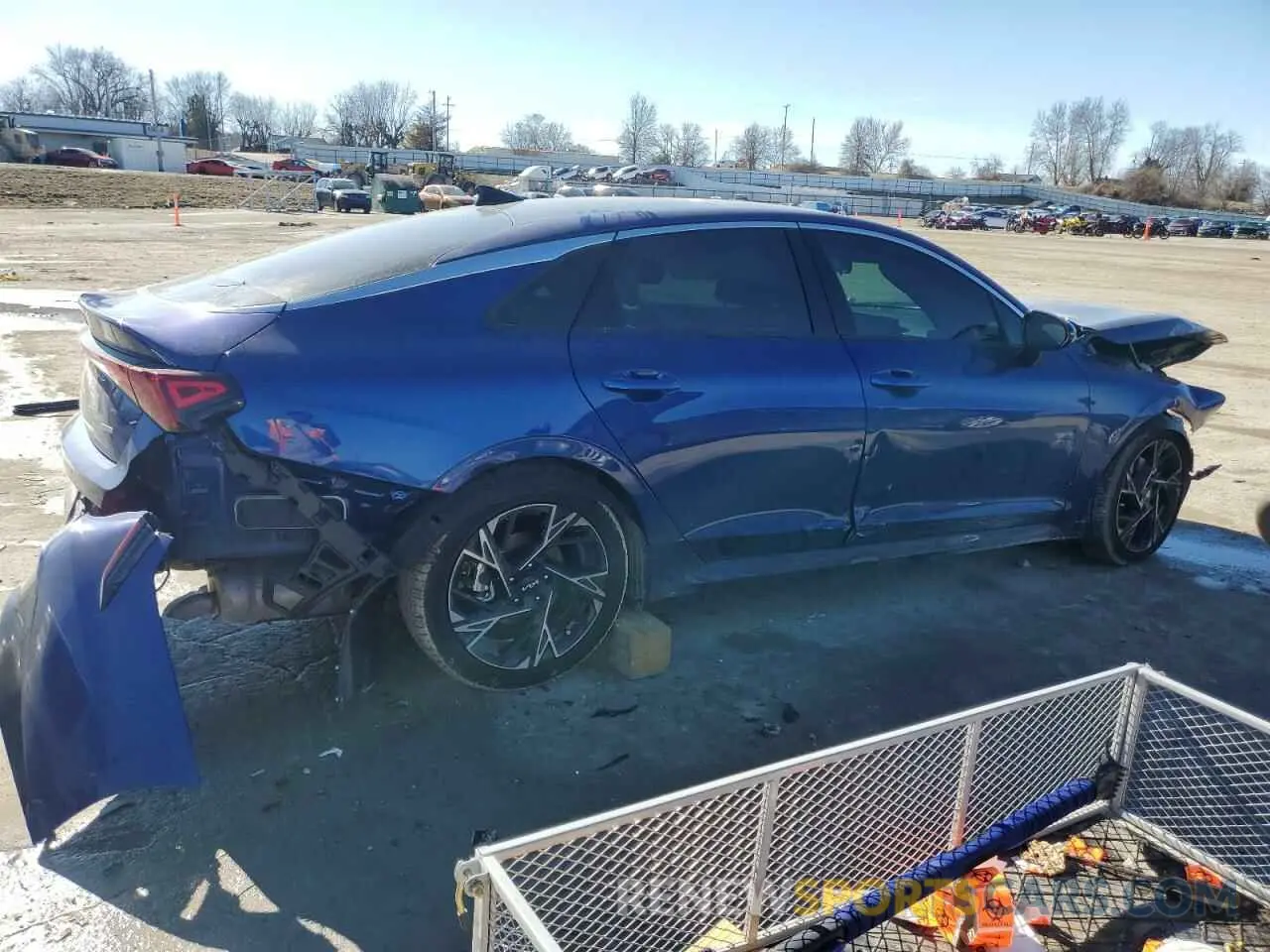 3 fotografías del automóvil dañado KNAG64J7XS5295630 KIA K5 2025