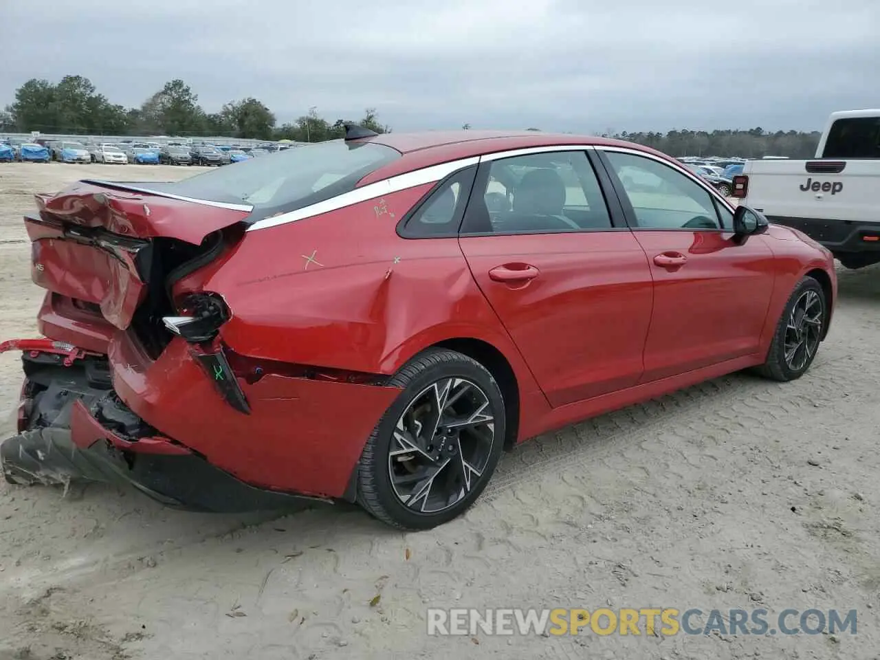 3 fotografías del automóvil dañado KNAG64J7XS5302110 KIA K5 2025
