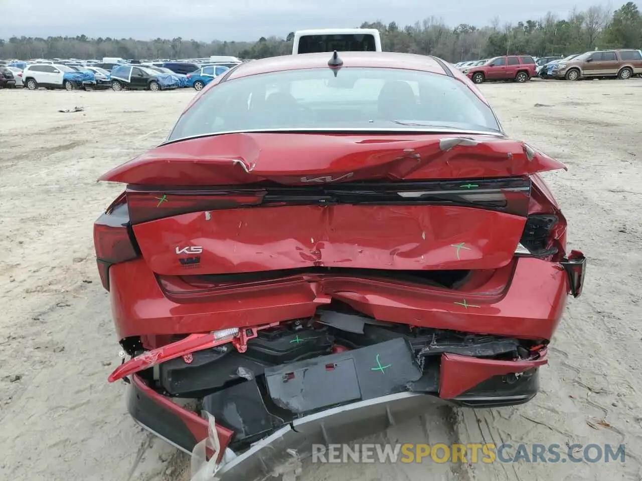 6 fotografías del automóvil dañado KNAG64J7XS5302110 KIA K5 2025