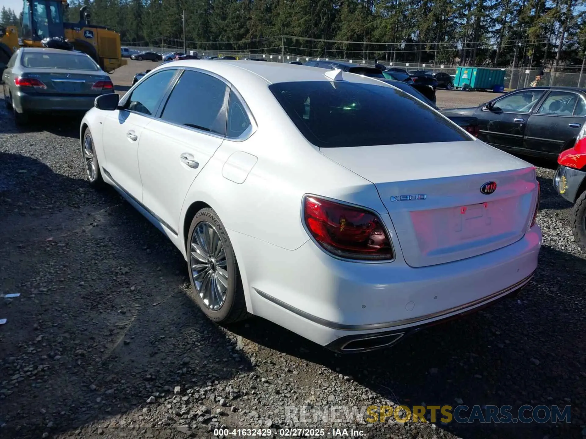 3 fotografías del automóvil dañado KNAS34J60K6010910 KIA K900 2019