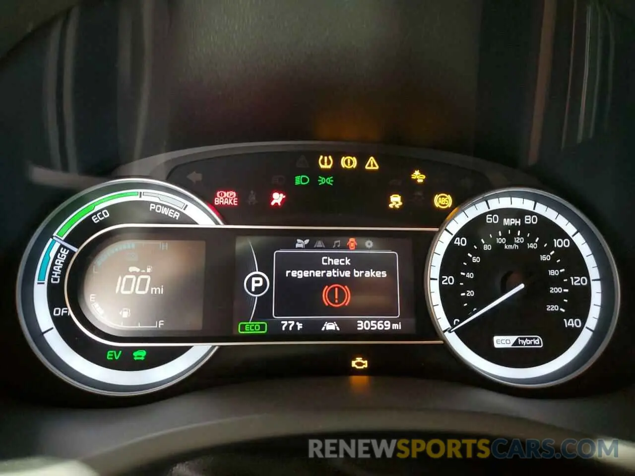 9 fotografías del automóvil dañado KNDCB3LC0K5265862 KIA NIRO 2019