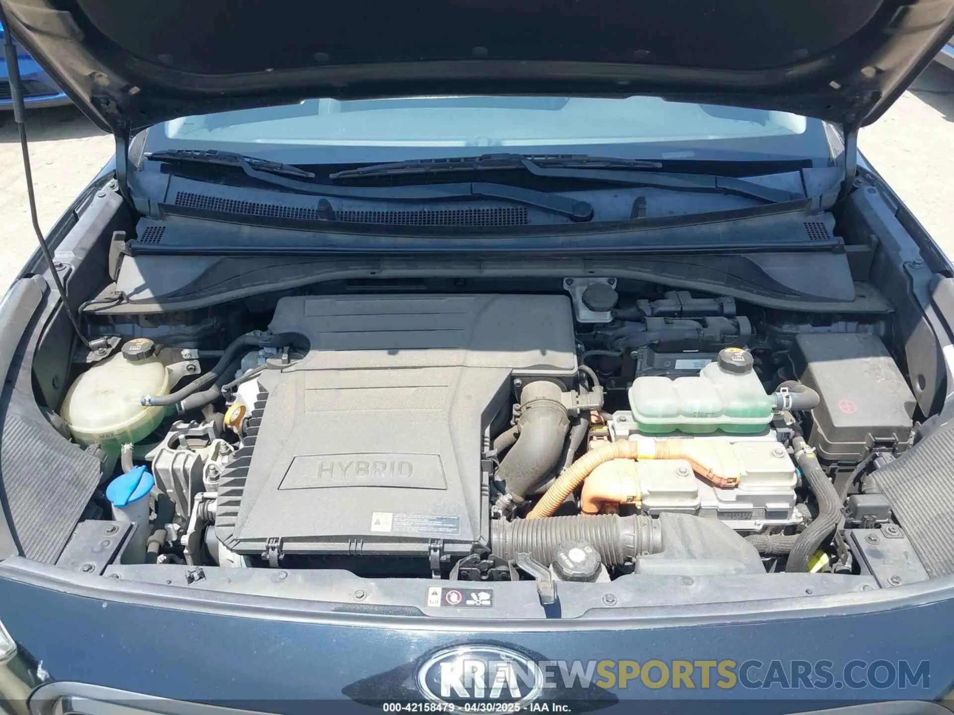 10 fotografías del automóvil dañado KNDCB3LC0K5290177 KIA NIRO 2019