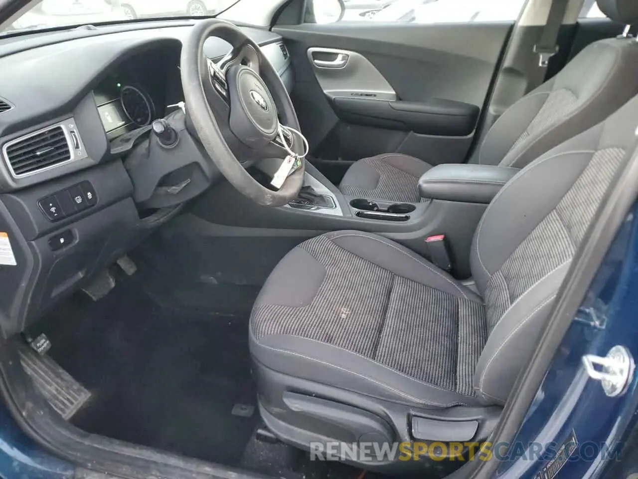 7 fotografías del automóvil dañado KNDCB3LC1K5242588 KIA NIRO 2019