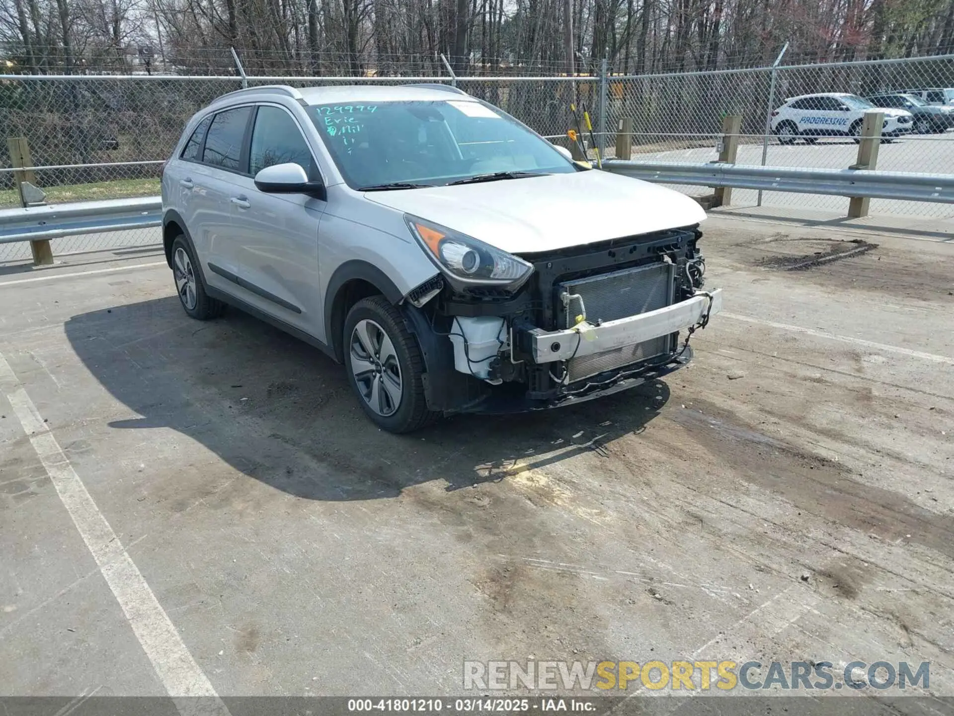 1 fotografías del automóvil dañado KNDCB3LC1K5262906 KIA NIRO 2019