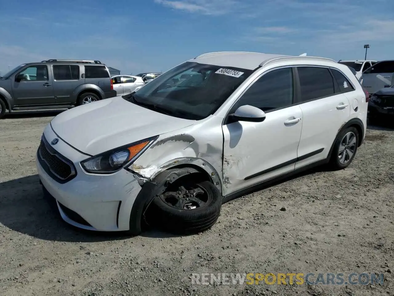 1 fotografías del automóvil dañado KNDCB3LC1K5266082 KIA NIRO 2019