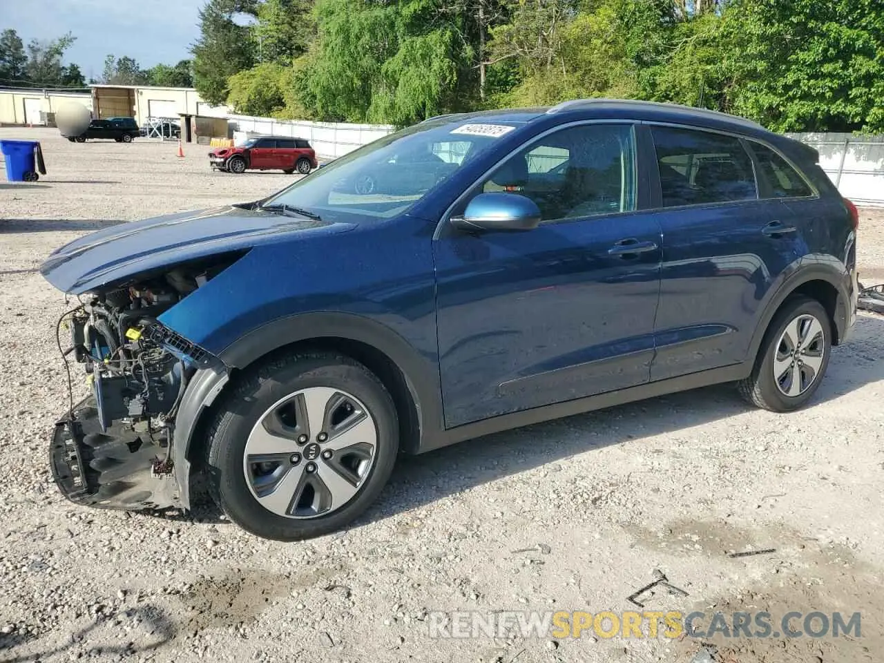 1 fotografías del automóvil dañado KNDCB3LC1K5296974 KIA NIRO 2019
