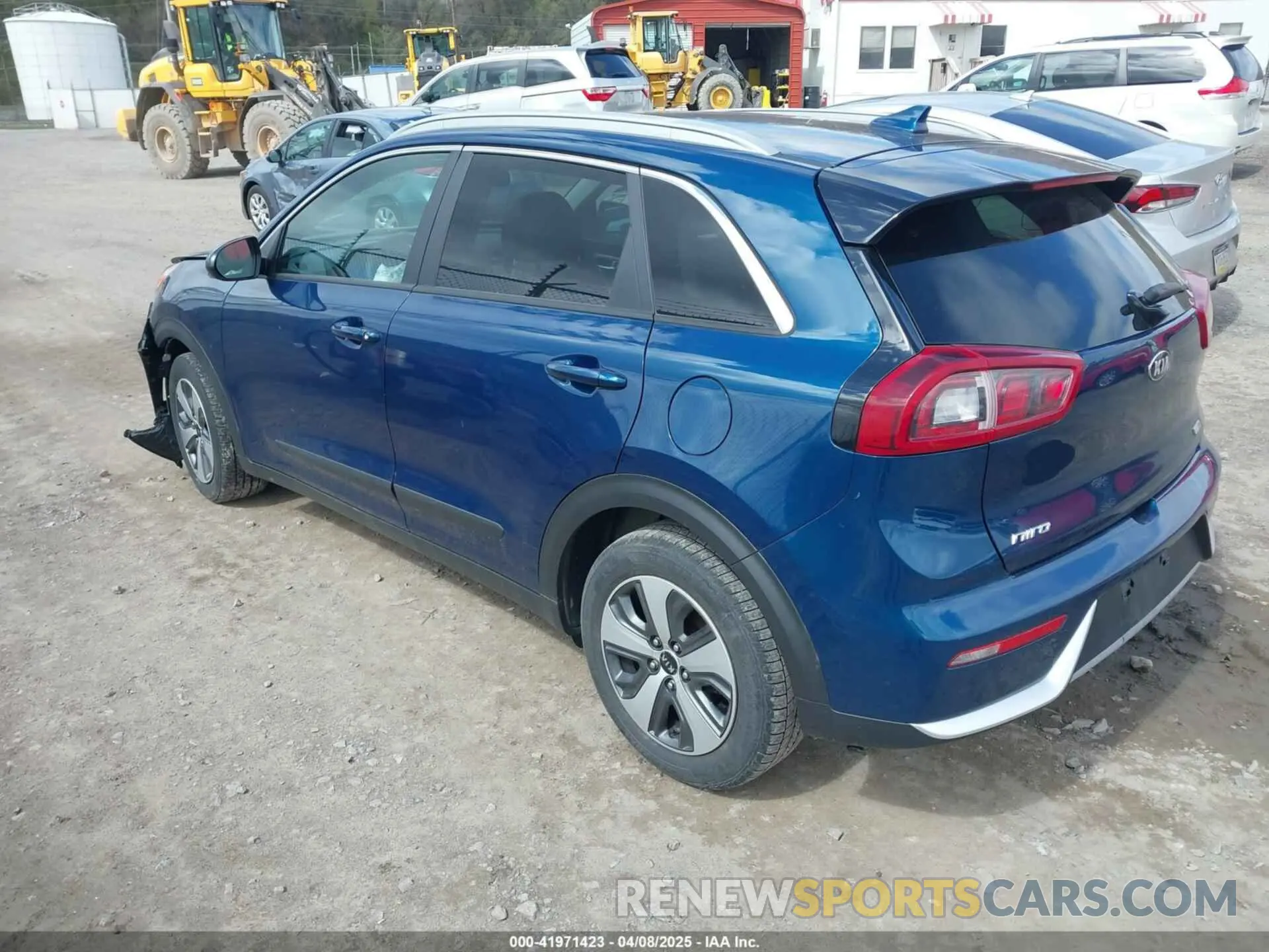 3 fotografías del automóvil dañado KNDCB3LC1K5310517 KIA NIRO 2019
